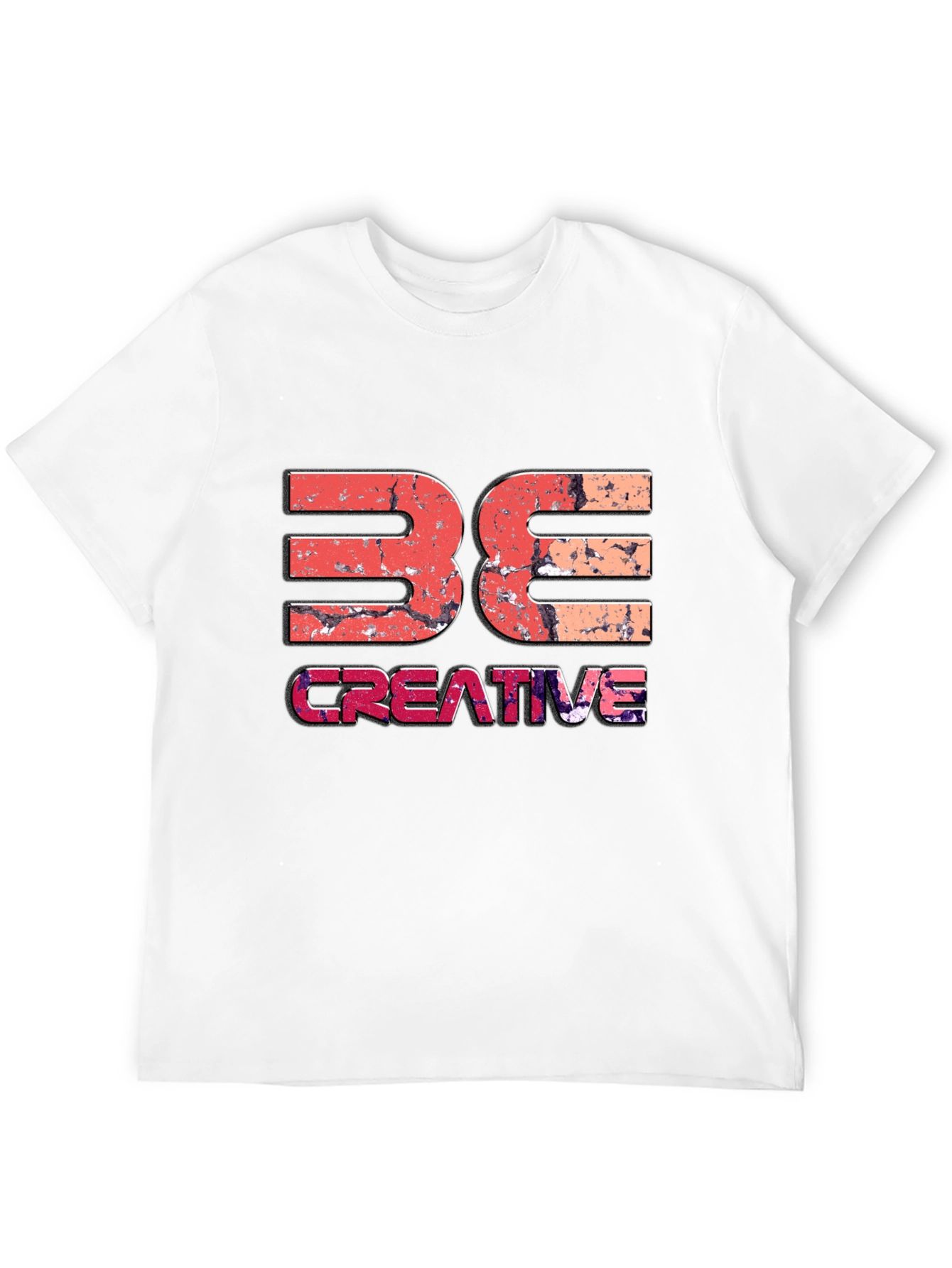 Be Creative Graphic Tee - Black Unisex T-Shirt