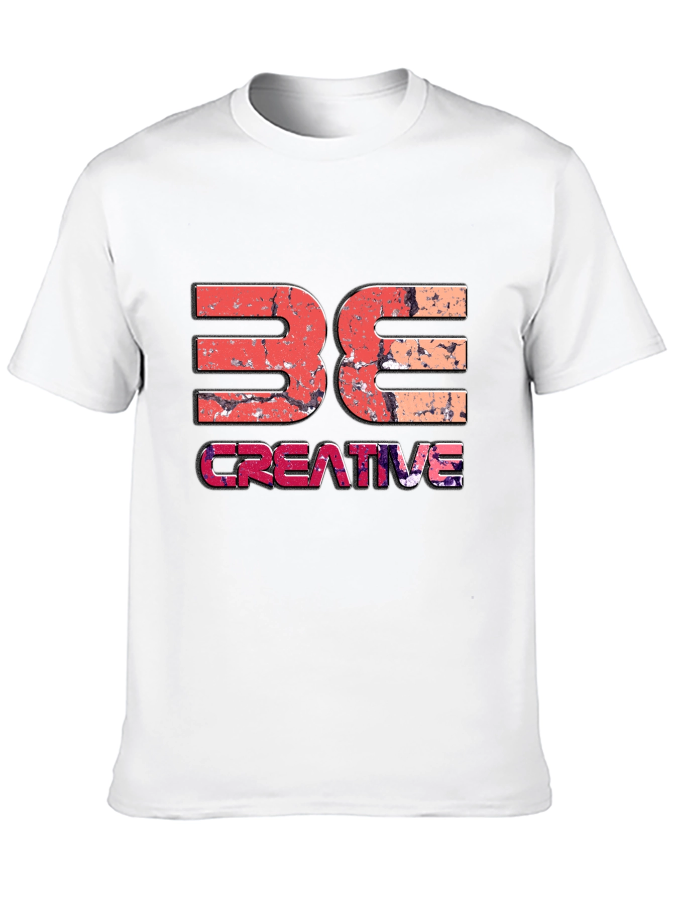Be Creative Graphic Tee - Black Unisex T-Shirt