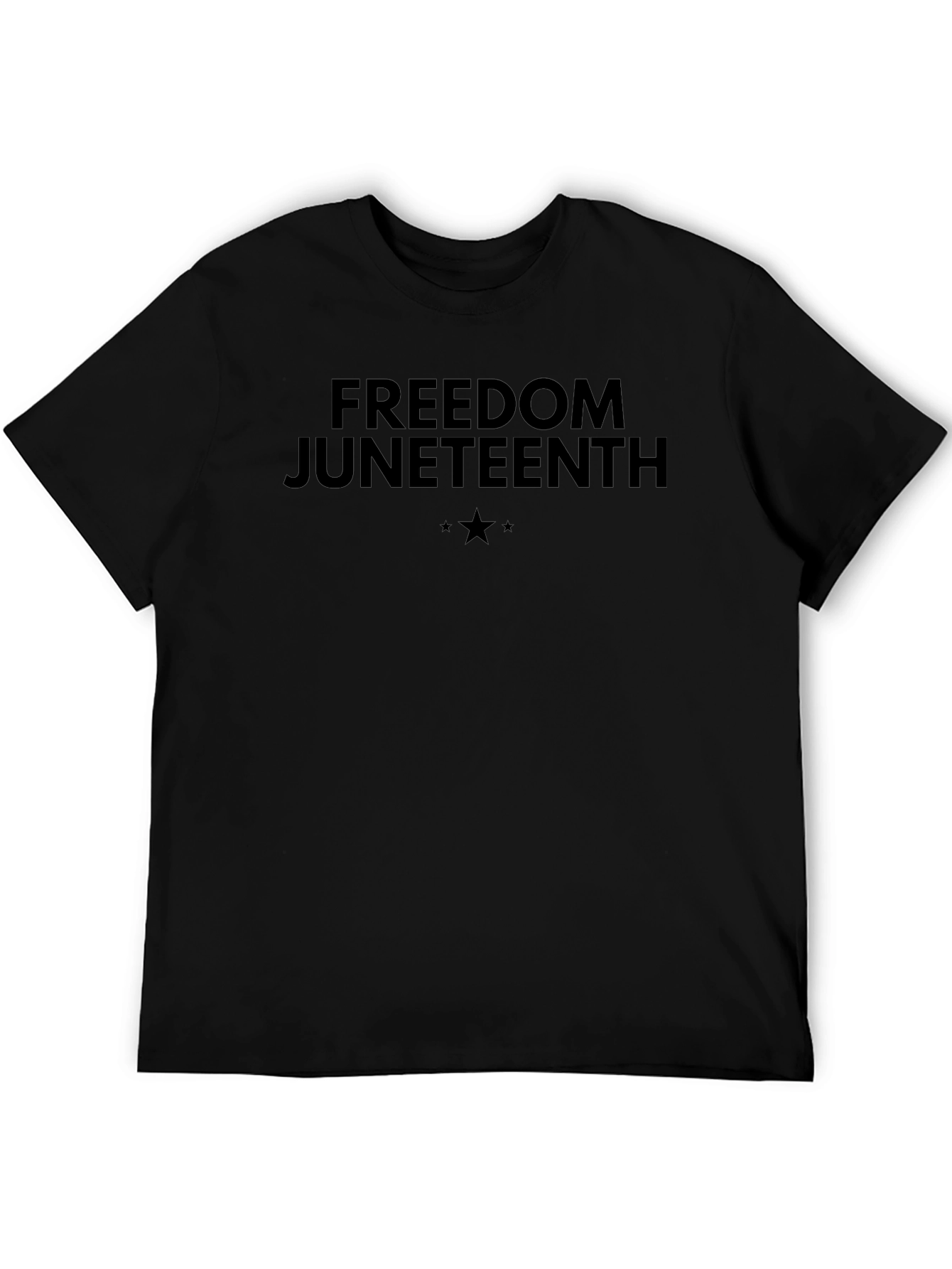 Freedom Juneteenth Black T-Shirt