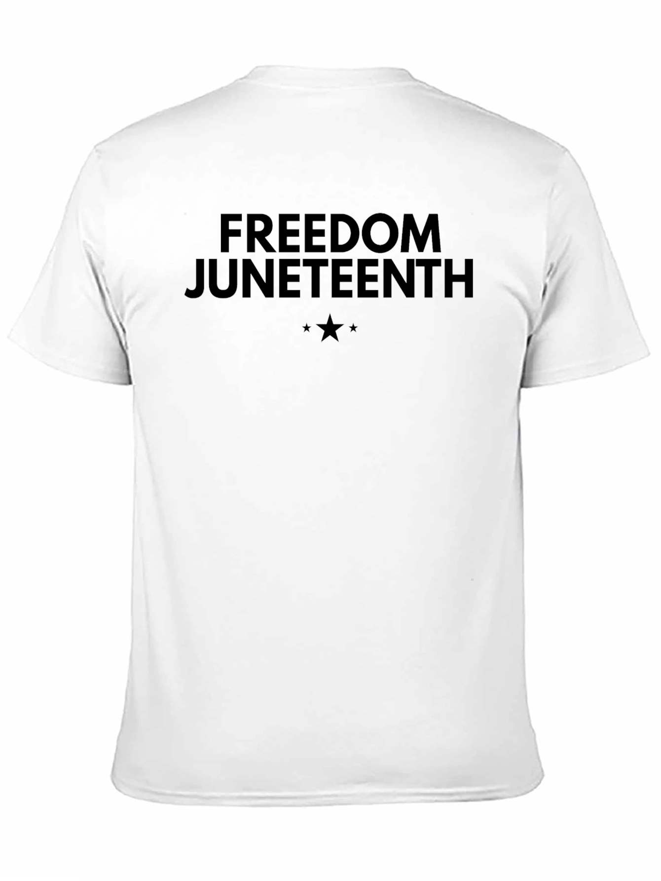 Freedom Juneteenth Black T-Shirt
