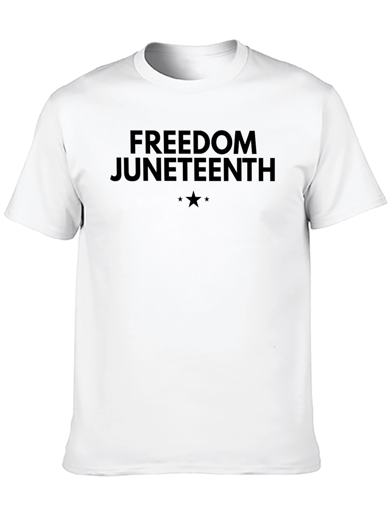 Freedom Juneteenth Black T-Shirt