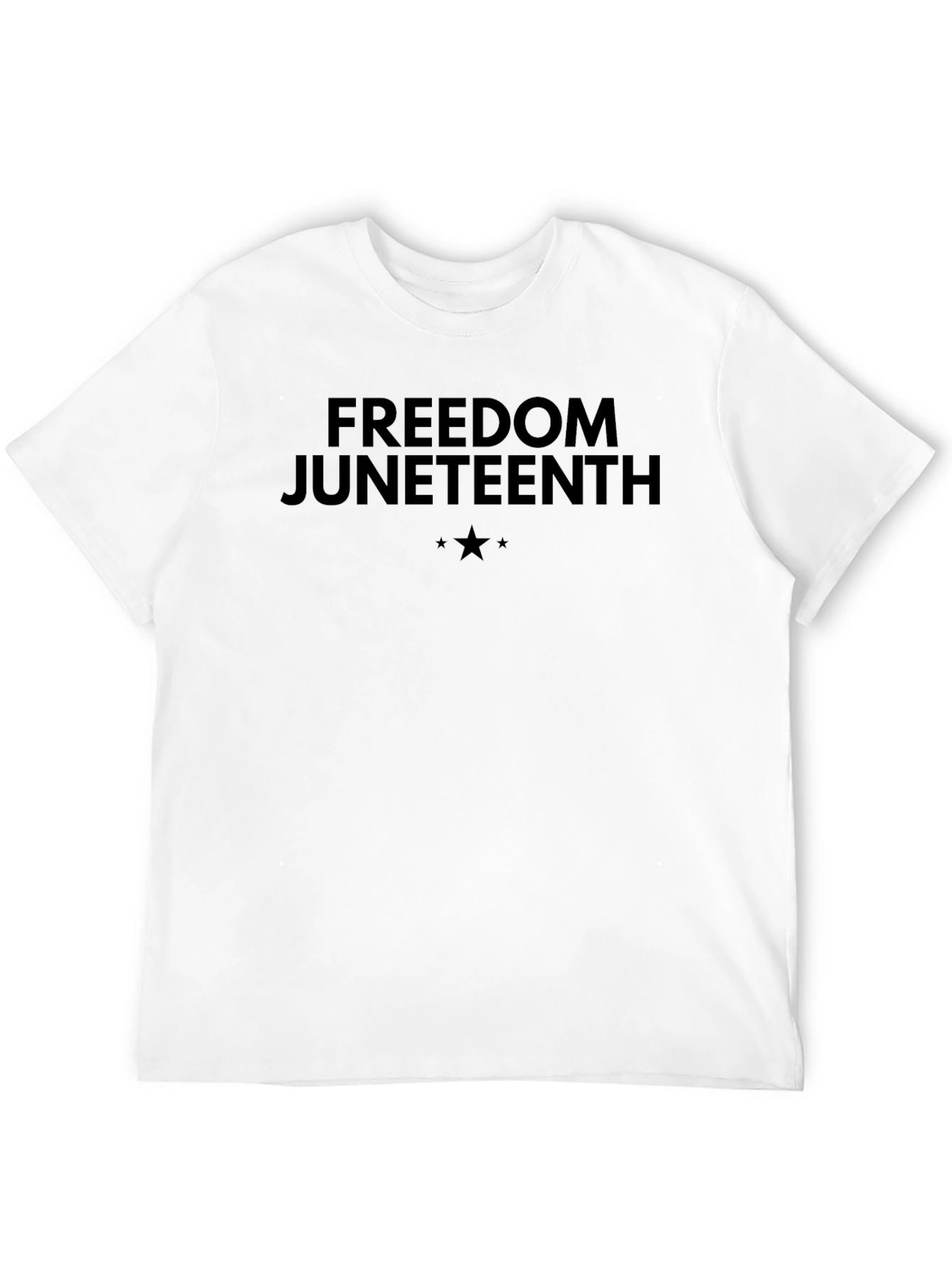 Freedom Juneteenth Black T-Shirt