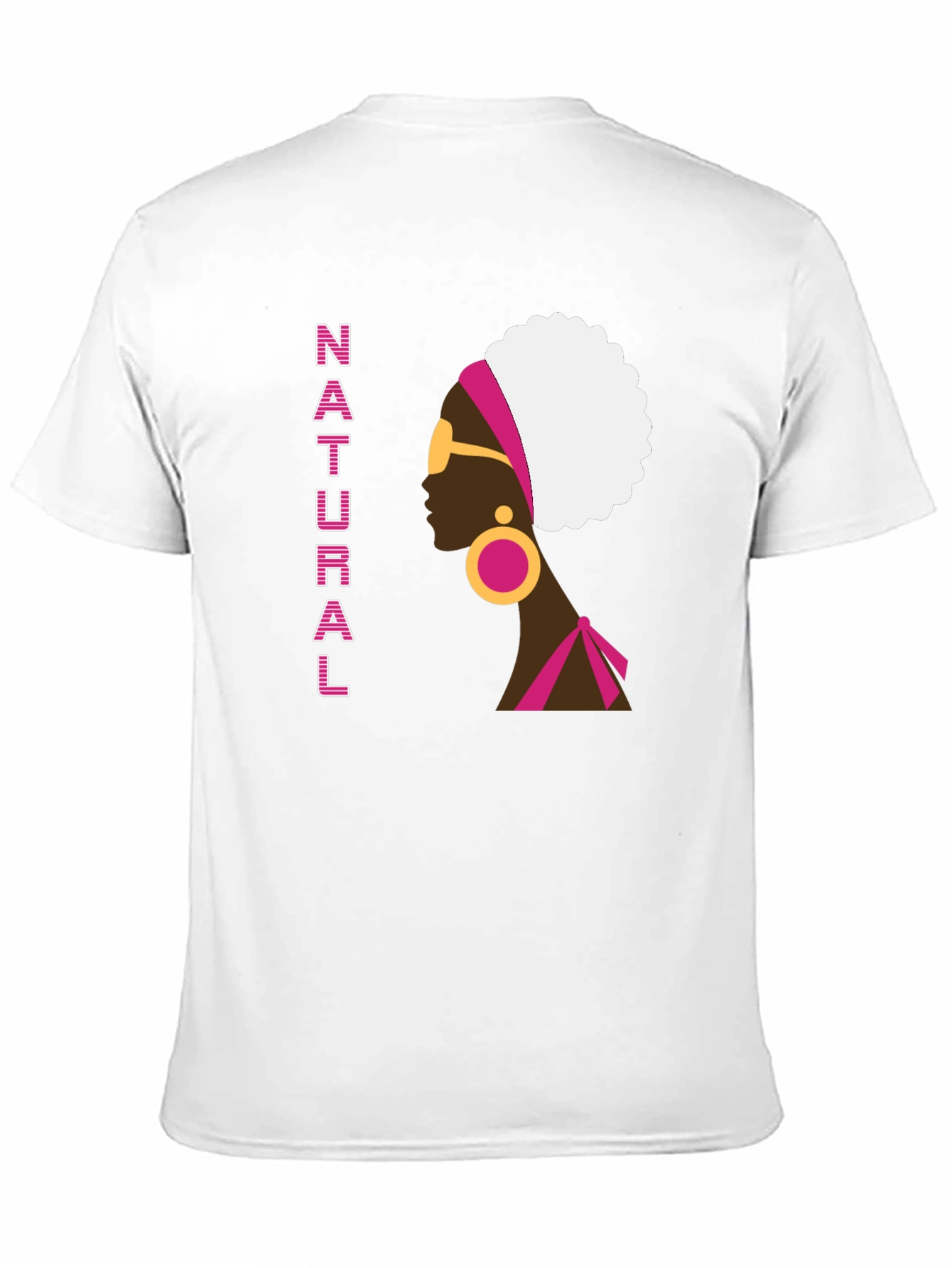 Natural Afro Black T-Shirt for Women