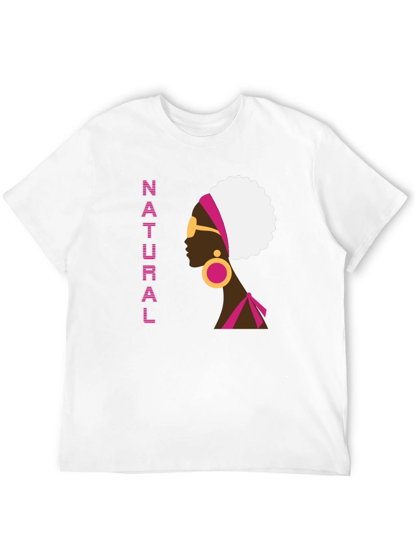 Natural Afro Black T-Shirt for Women