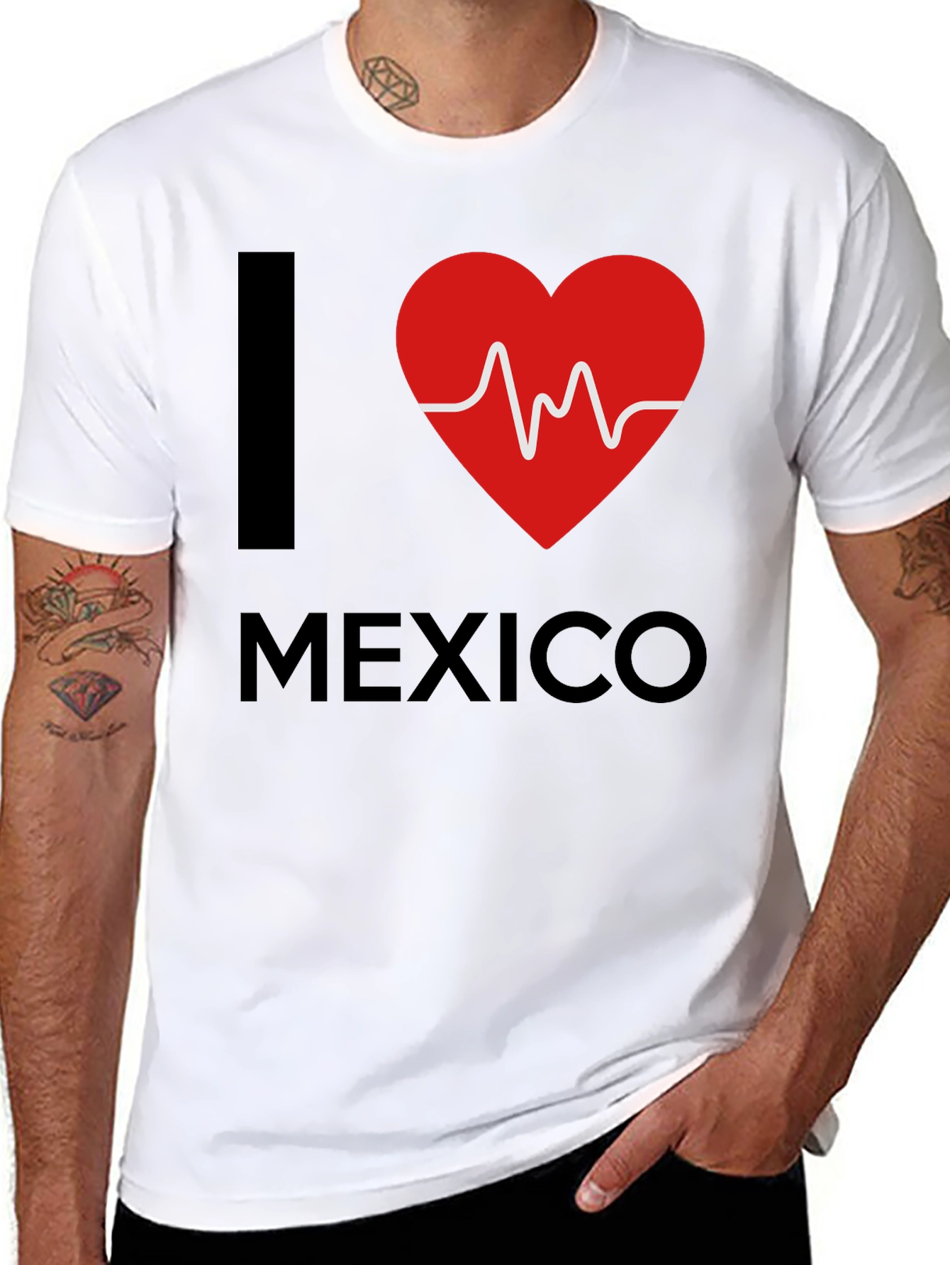 I Heart Mexico Graphic T-Shirt