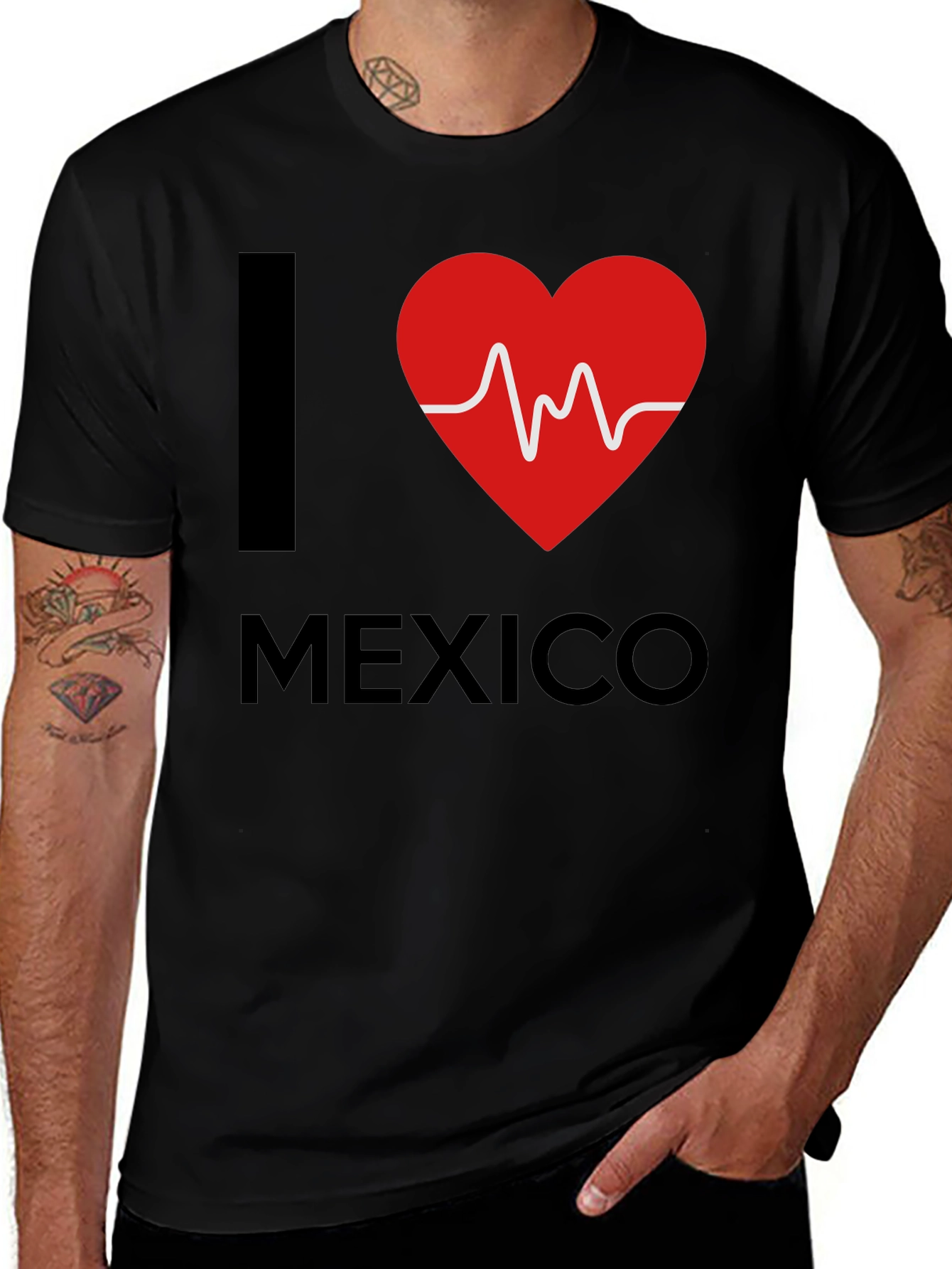 I Heart Mexico Graphic T-Shirt