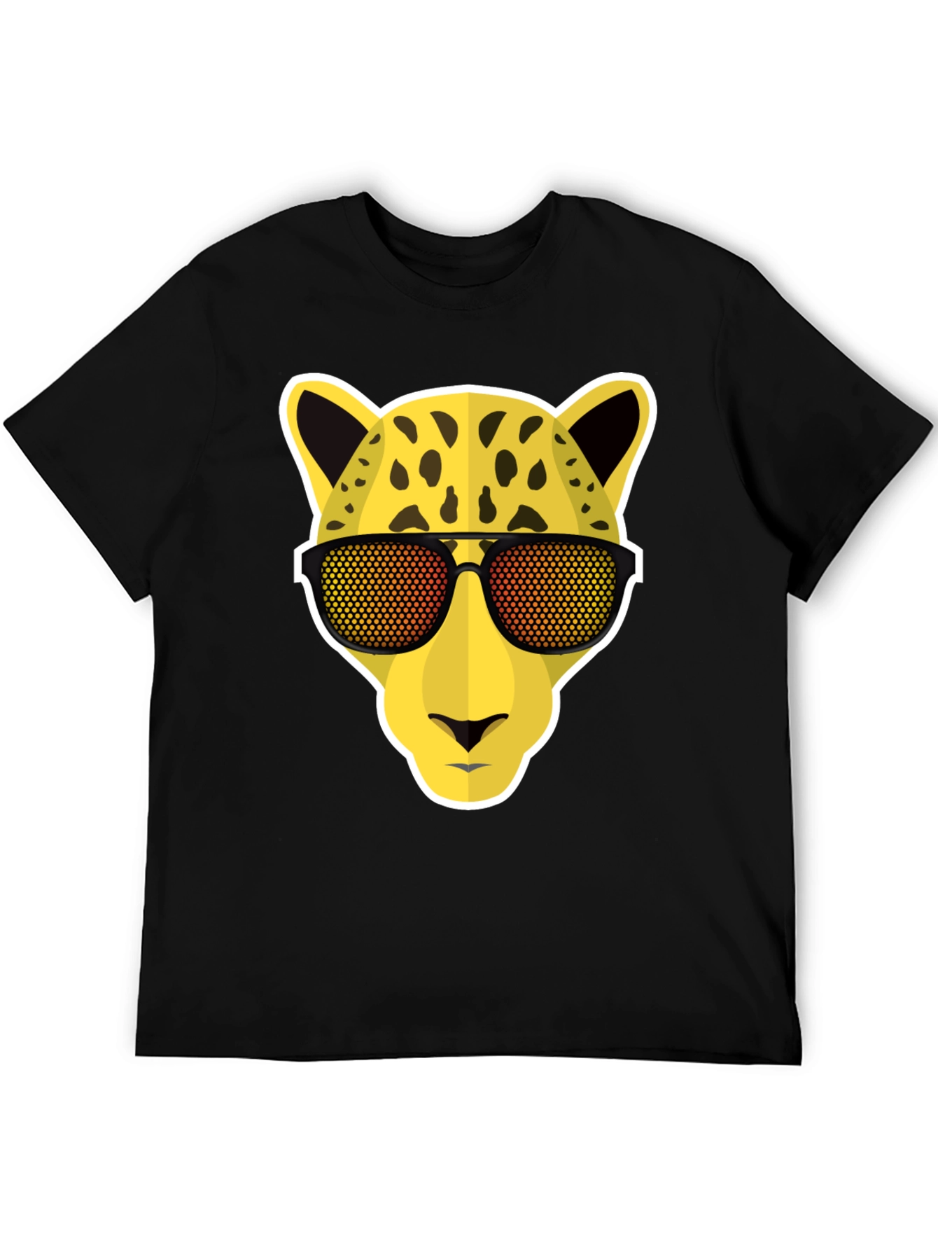 Cool Cheetah Tee: Fun Animal Graphic T-Shirt