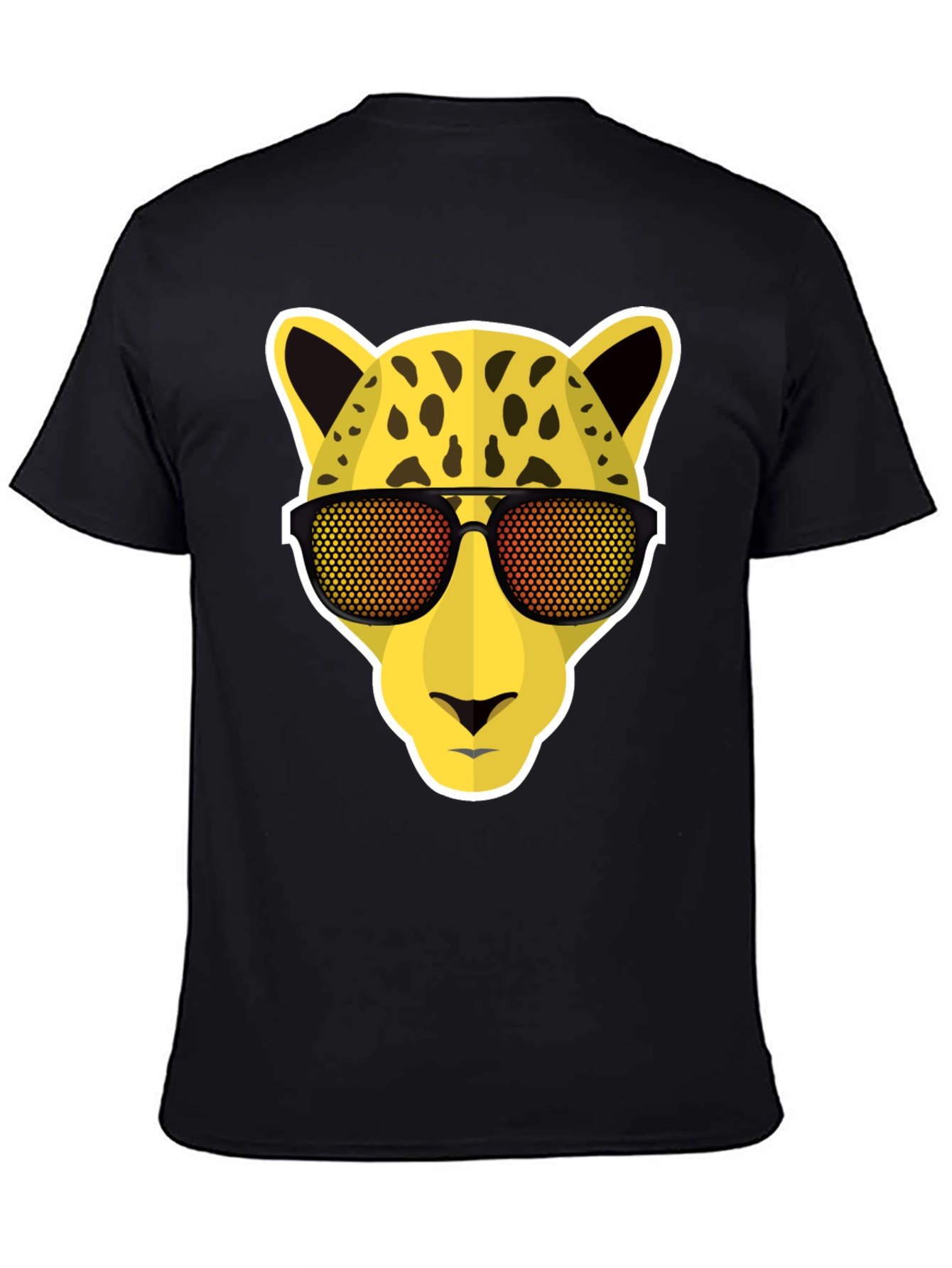 Cool Cheetah Tee: Fun Animal Graphic T-Shirt
