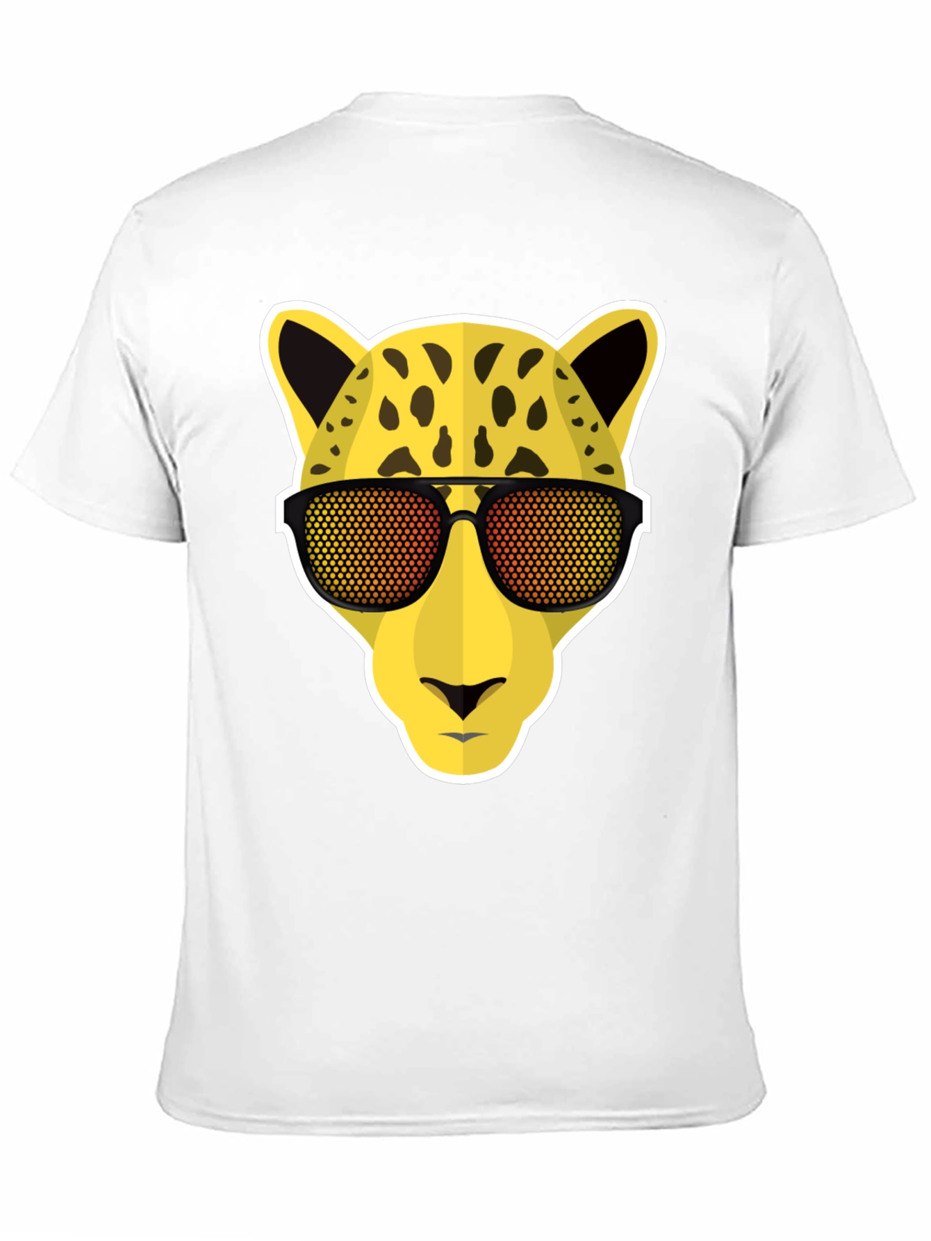 Cool Cheetah Tee: Fun Animal Graphic T-Shirt
