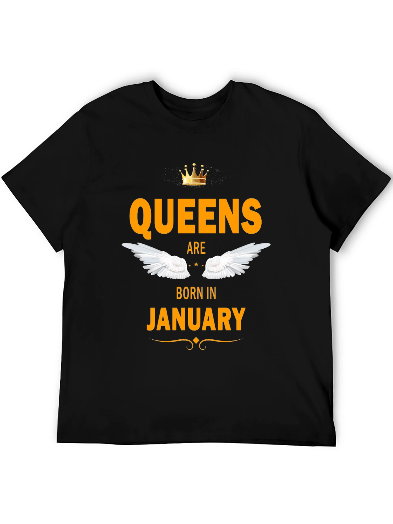 Queens Are Born In January T-Shirt
