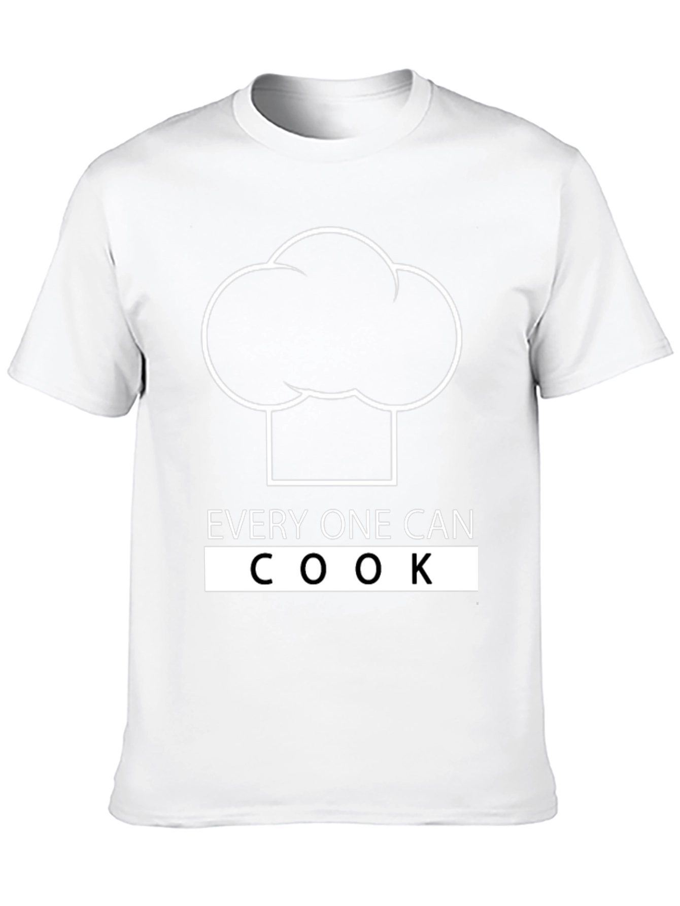 Everyone Can Cook T-Shirt Chef Hat Tee Kitchen Apparel