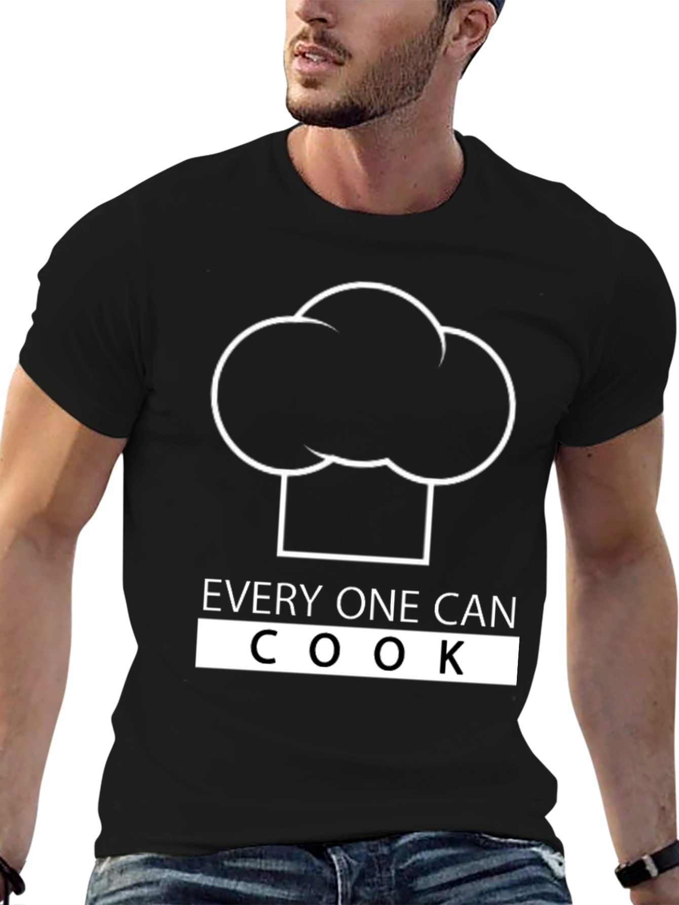 Everyone Can Cook T-Shirt Chef Hat Tee Kitchen Apparel
