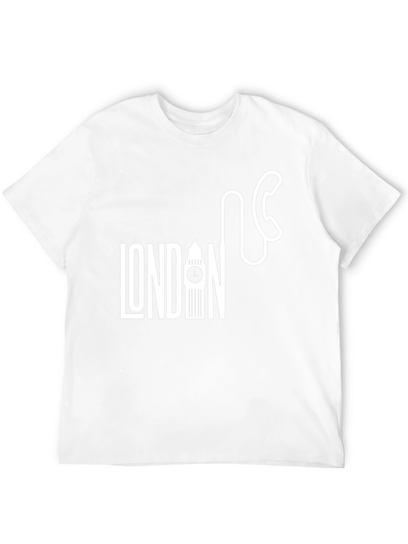 London Calling Graphic Tee - Black