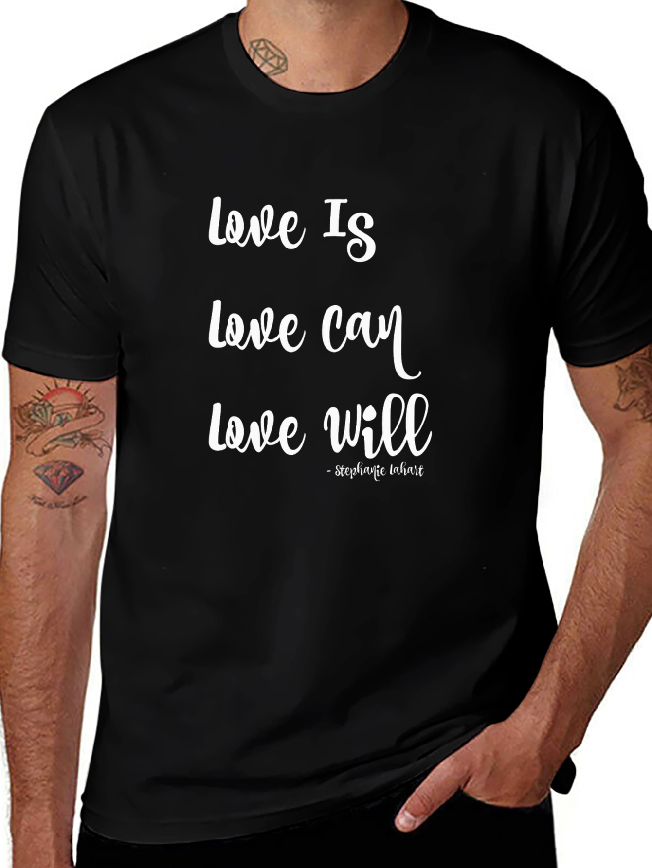 Love Is Love Can Love Will Graphic Tee