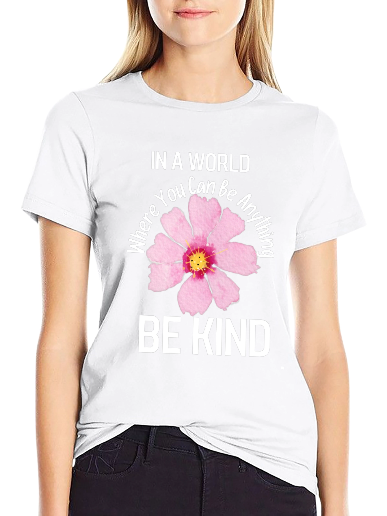In a World Be Kind Graphic T-Shirt