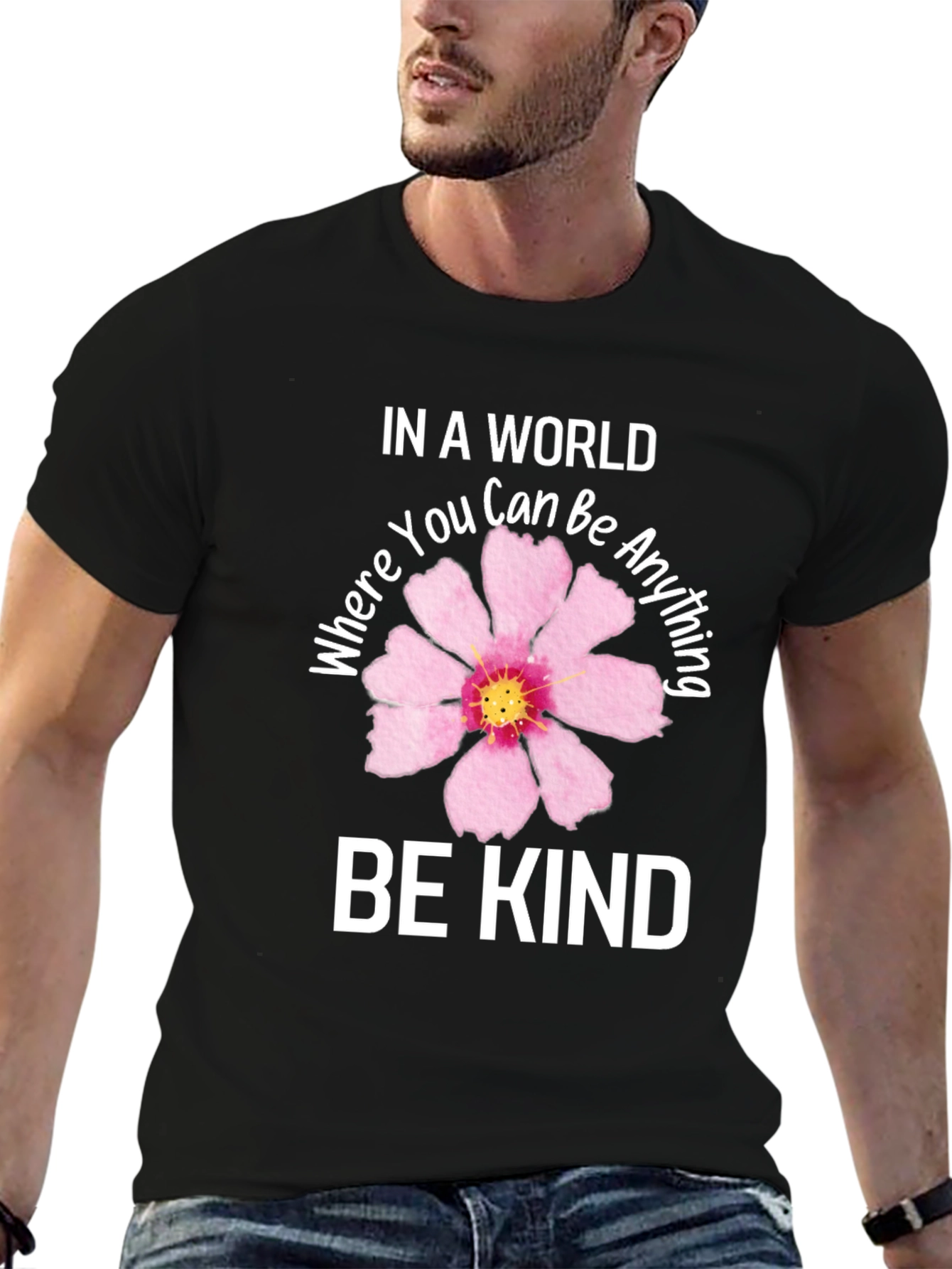 In a World Be Kind Graphic T-Shirt