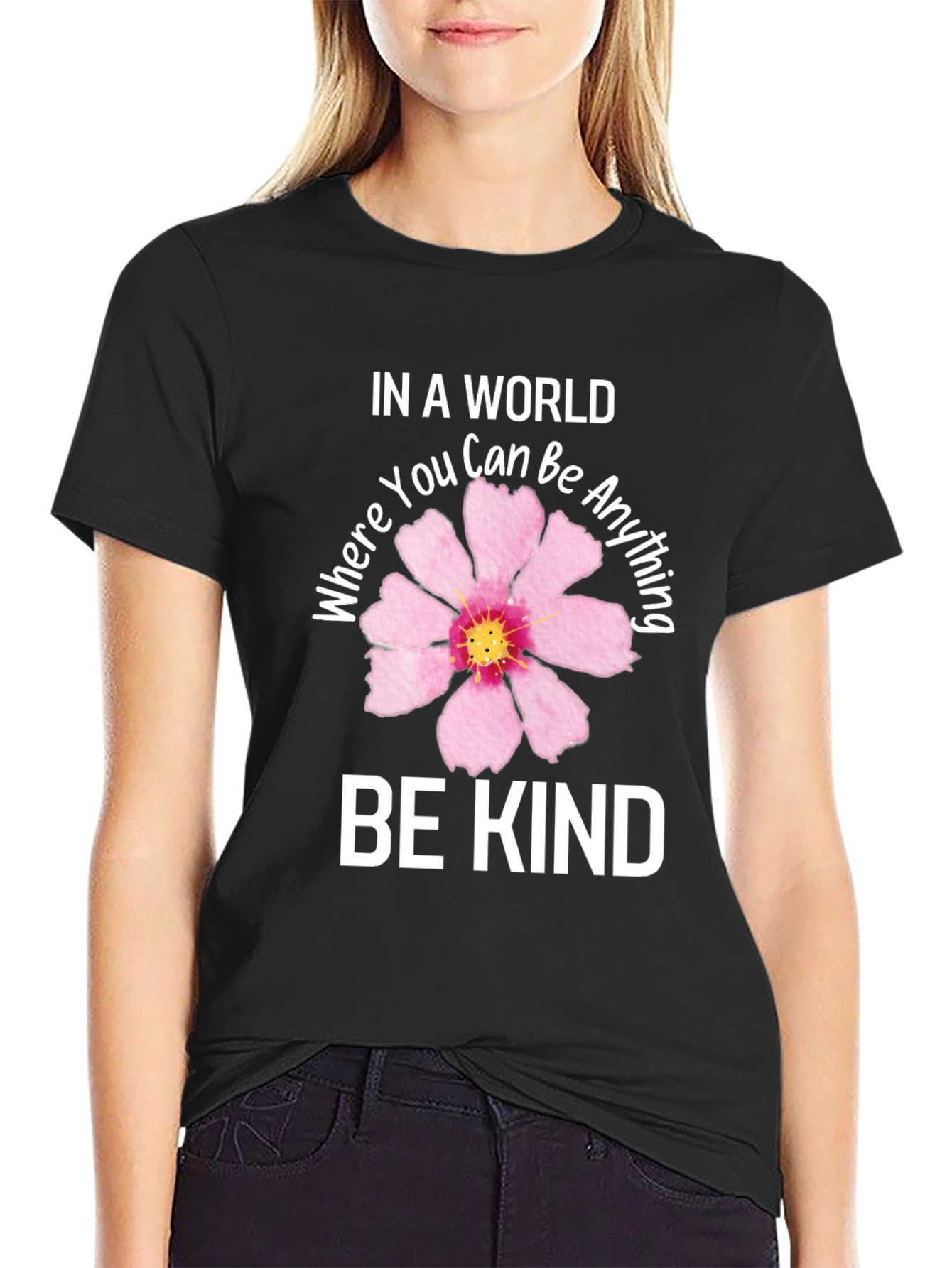 In a World Be Kind Graphic T-Shirt
