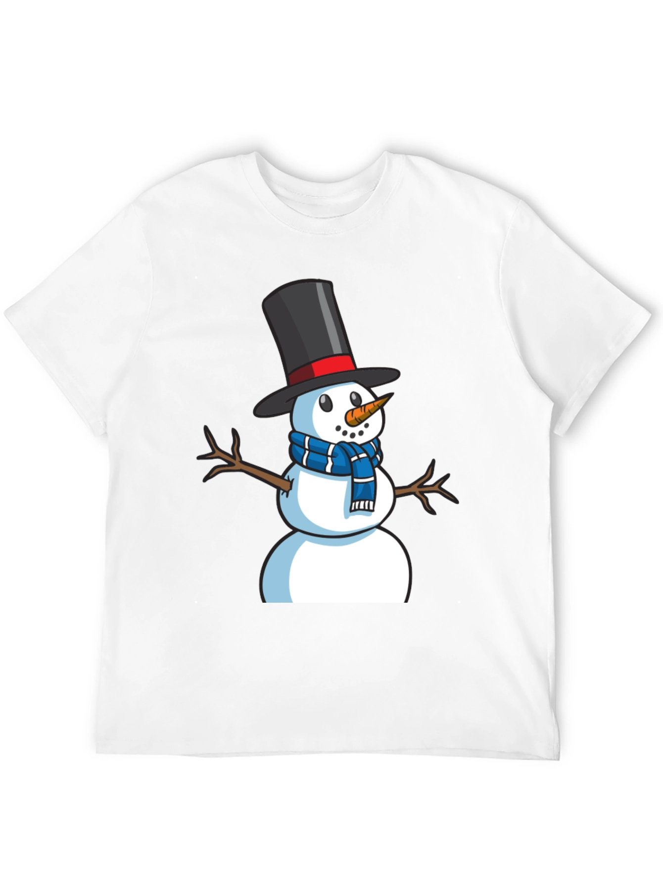 Snowman Graphic Tee - Holiday Festive Style