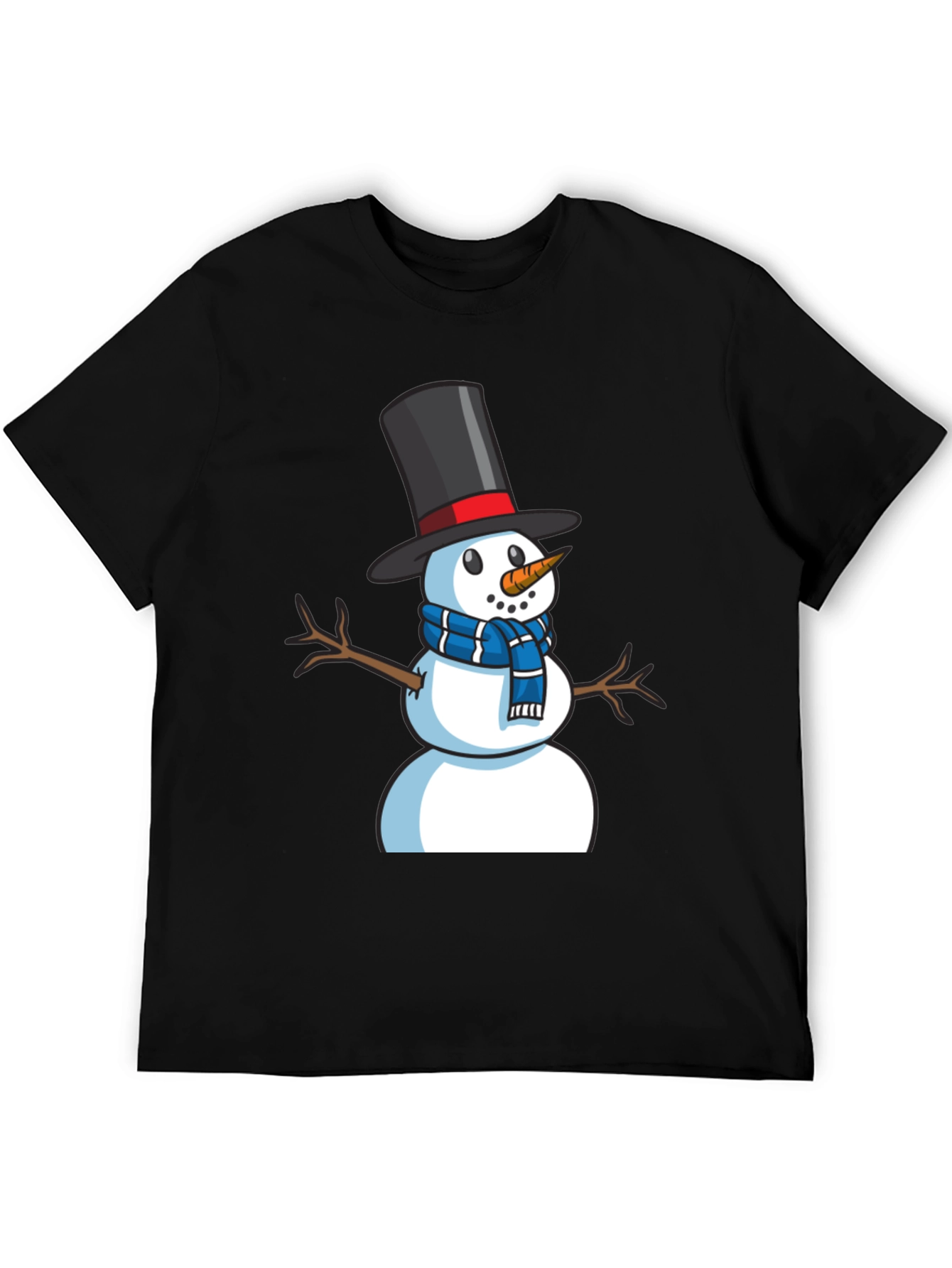 Snowman Graphic Tee - Holiday Festive Style