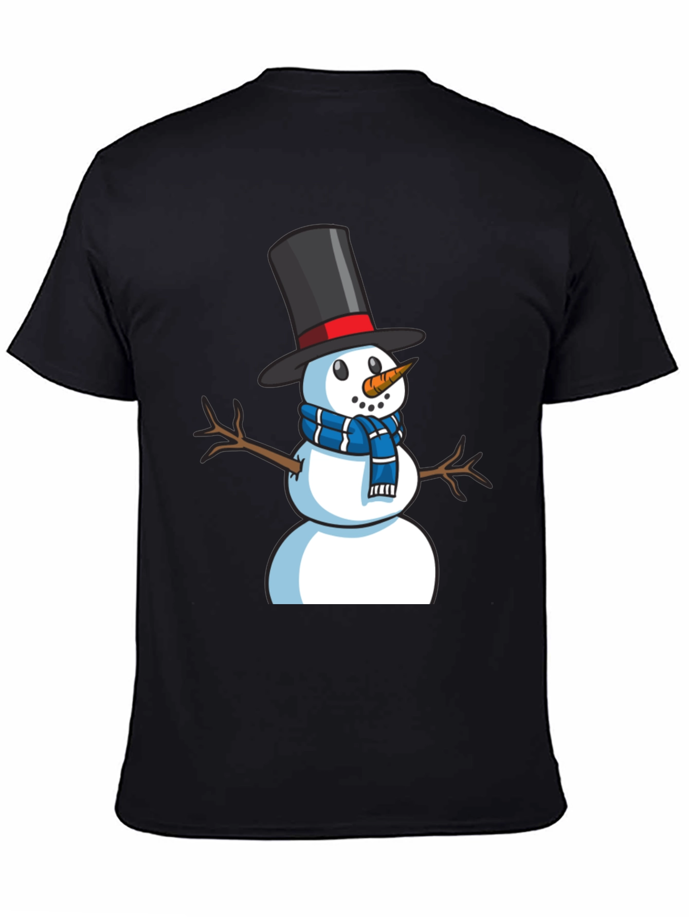Snowman Graphic Tee - Holiday Festive Style