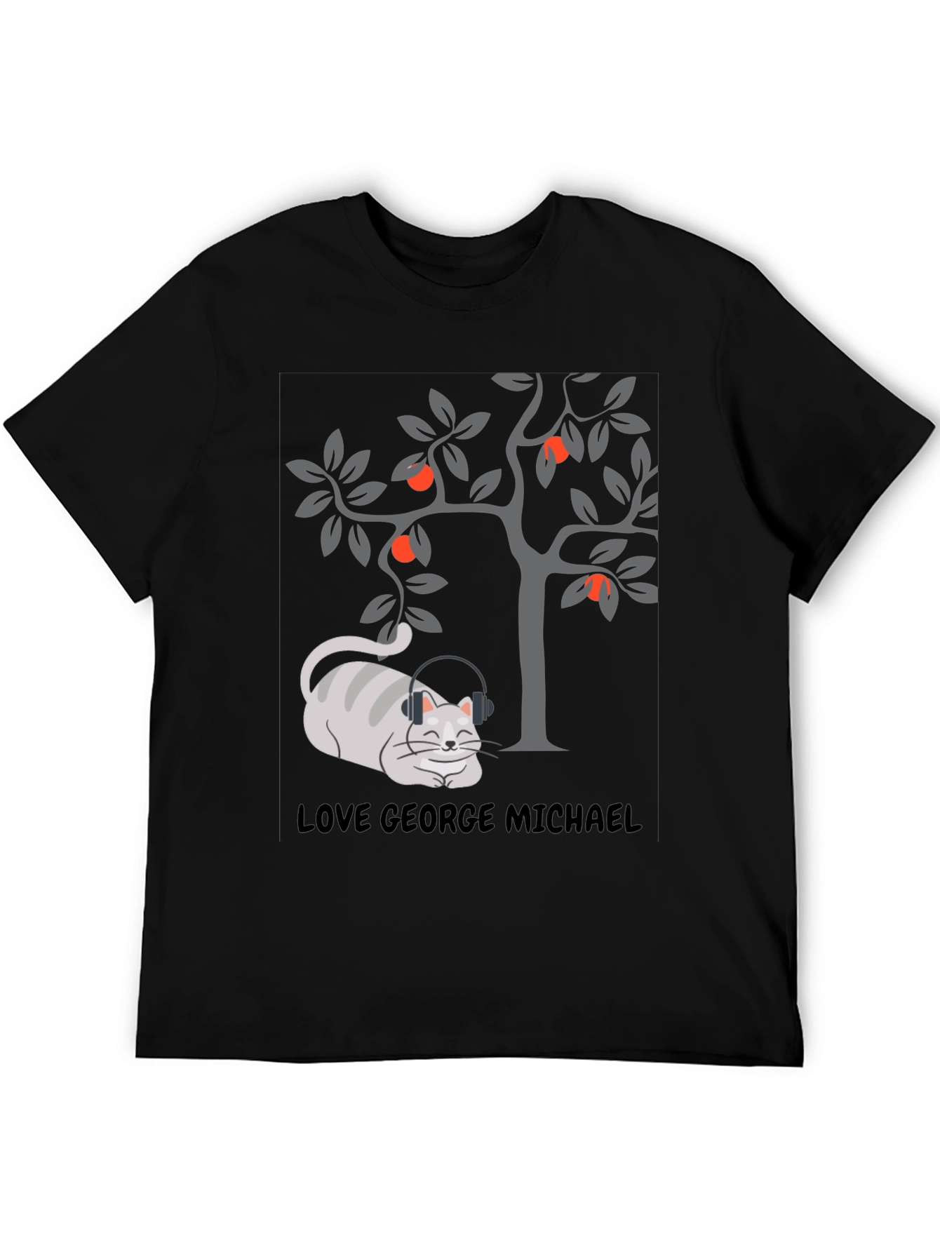 Love George Michael Cat T-Shirt
