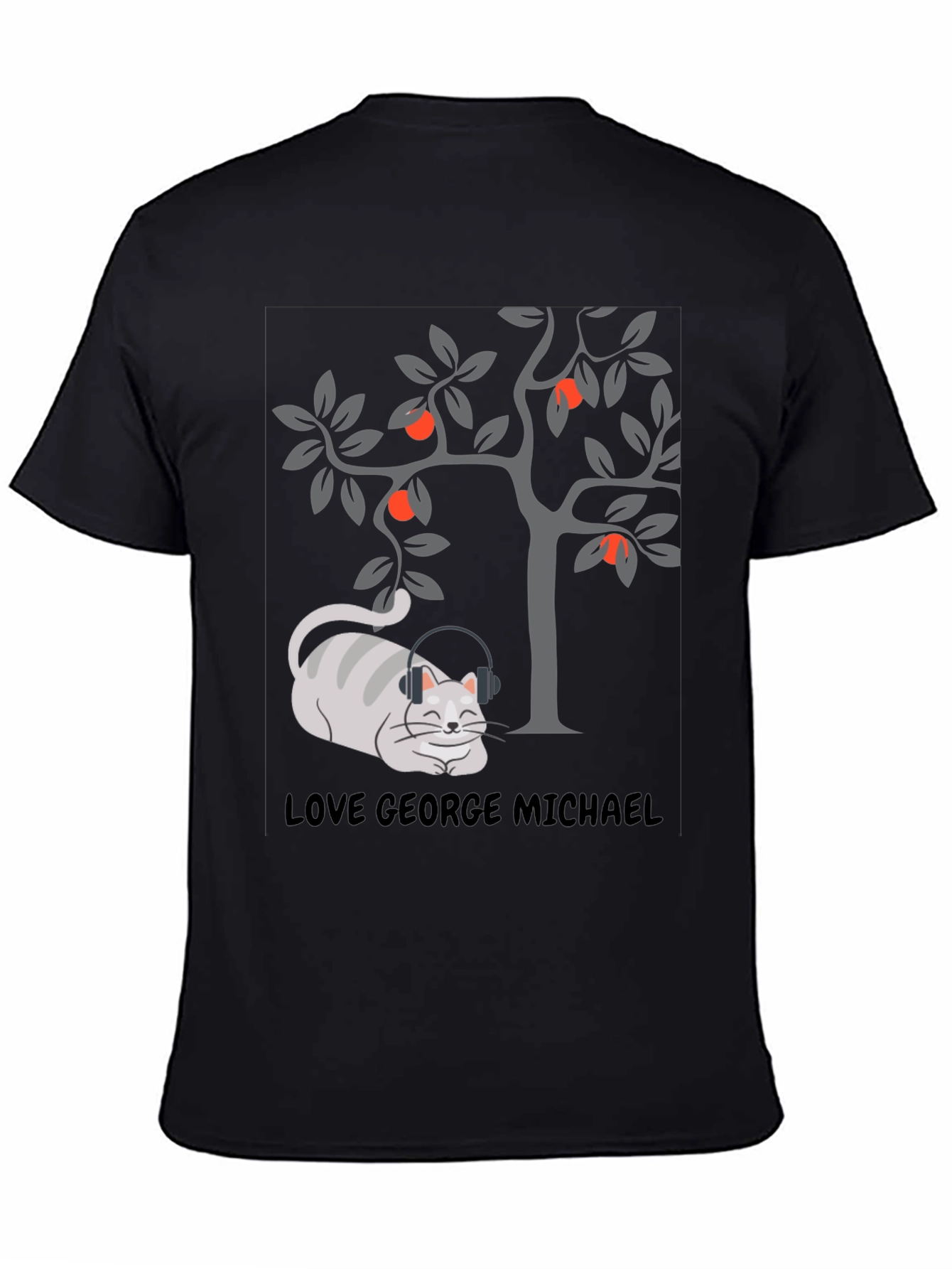 Love George Michael Cat T-Shirt