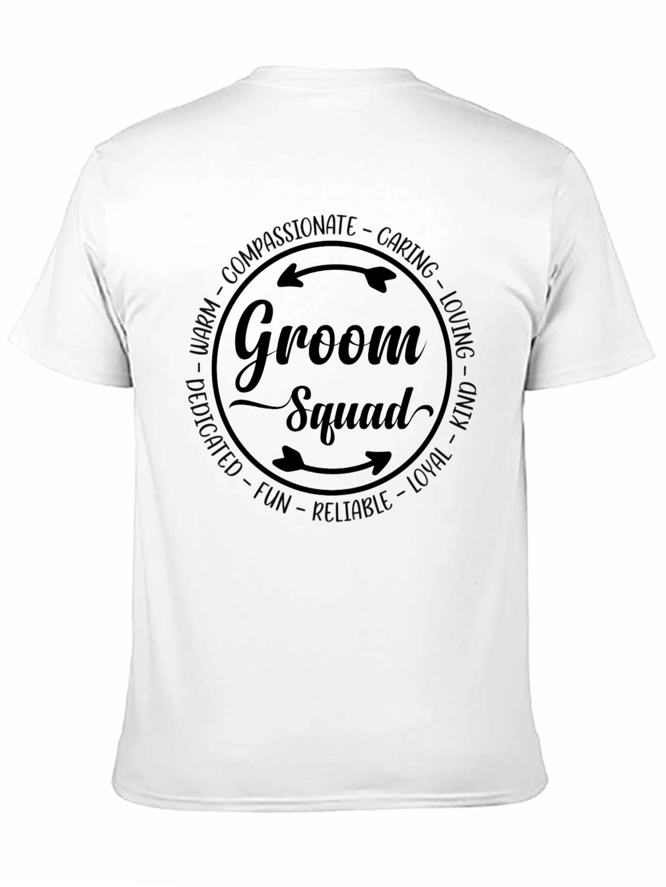 Groom Squad Graphic Tee - Wedding Crew Apparel