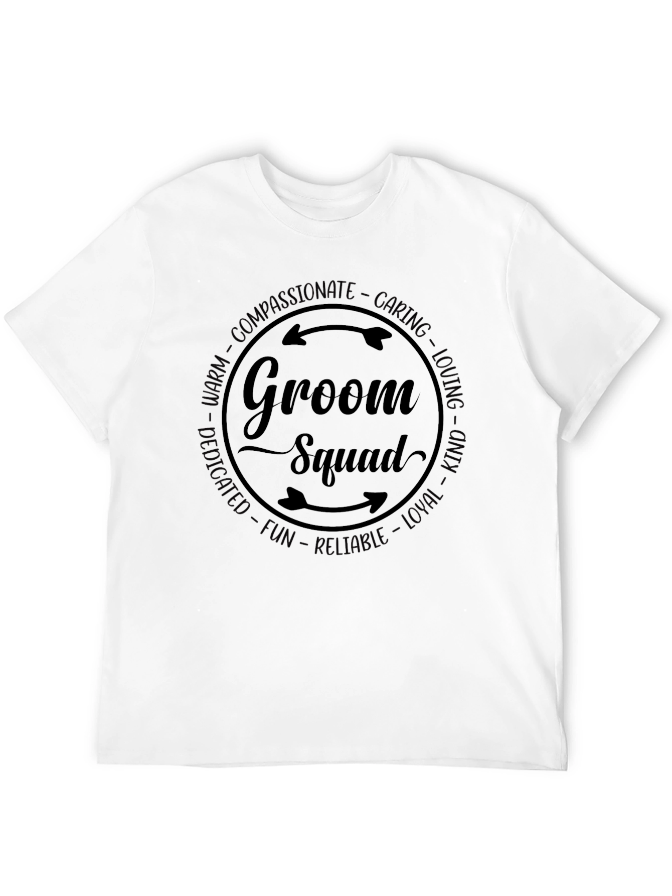 Groom Squad Graphic Tee - Wedding Crew Apparel