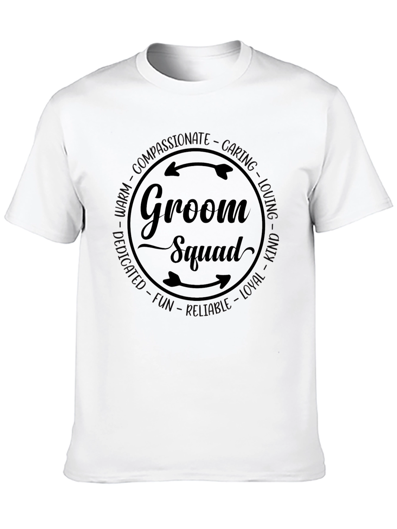 Groom Squad Graphic Tee - Wedding Crew Apparel
