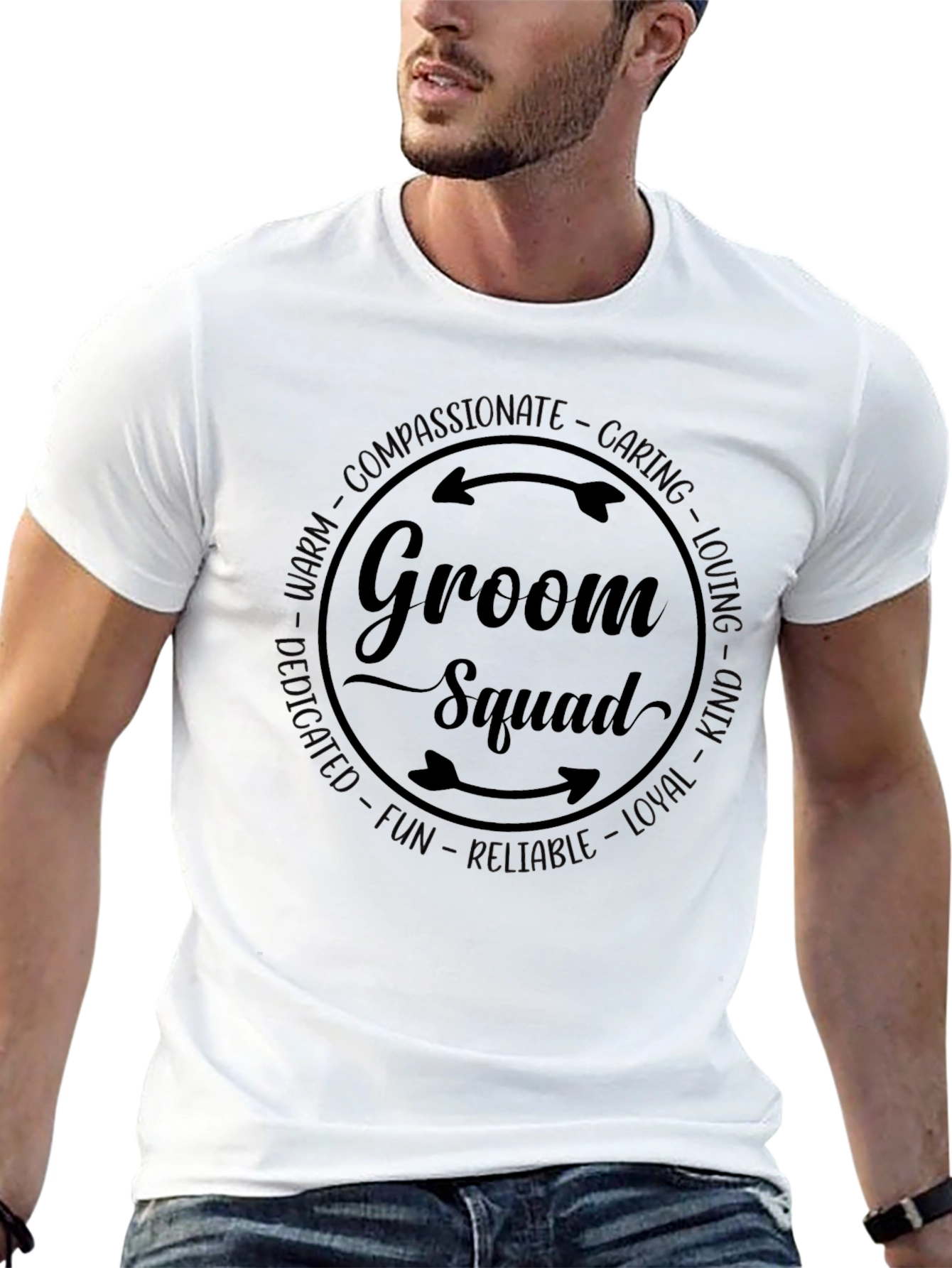 Groom Squad Graphic Tee - Wedding Crew Apparel