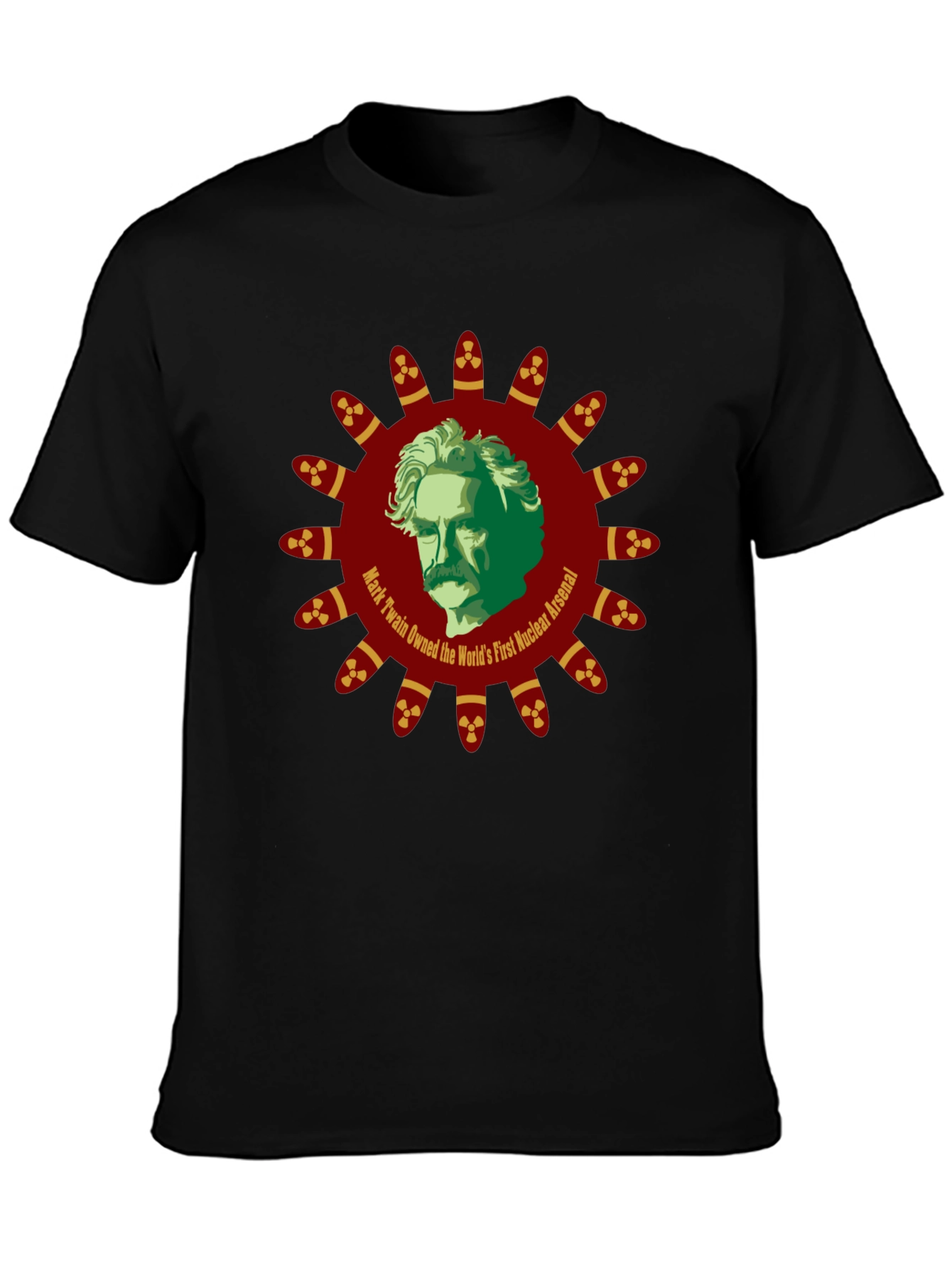 Mark Twain Nuclear Arsenal Graphic T-Shirt