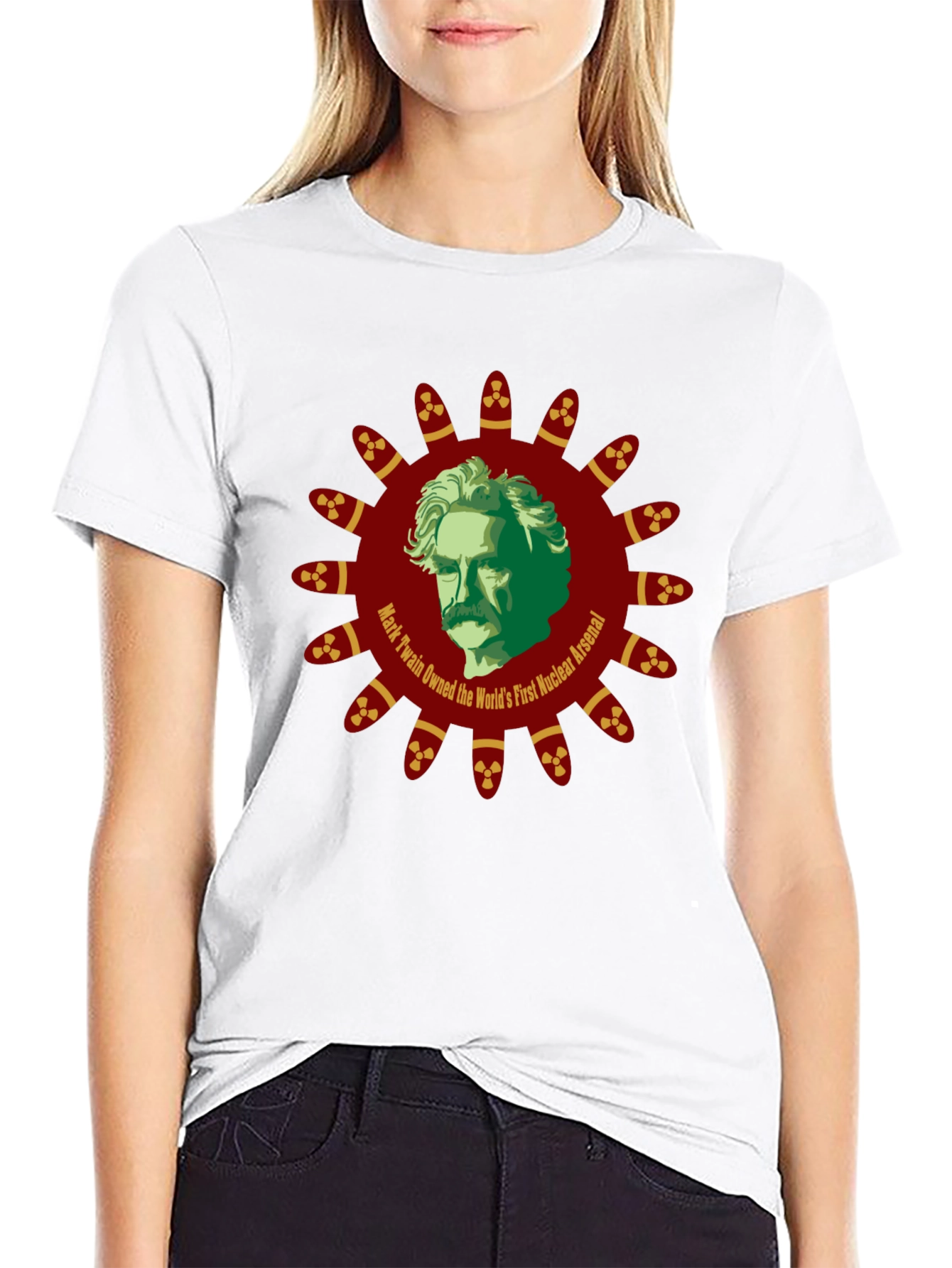 Mark Twain Nuclear Arsenal Graphic T-Shirt