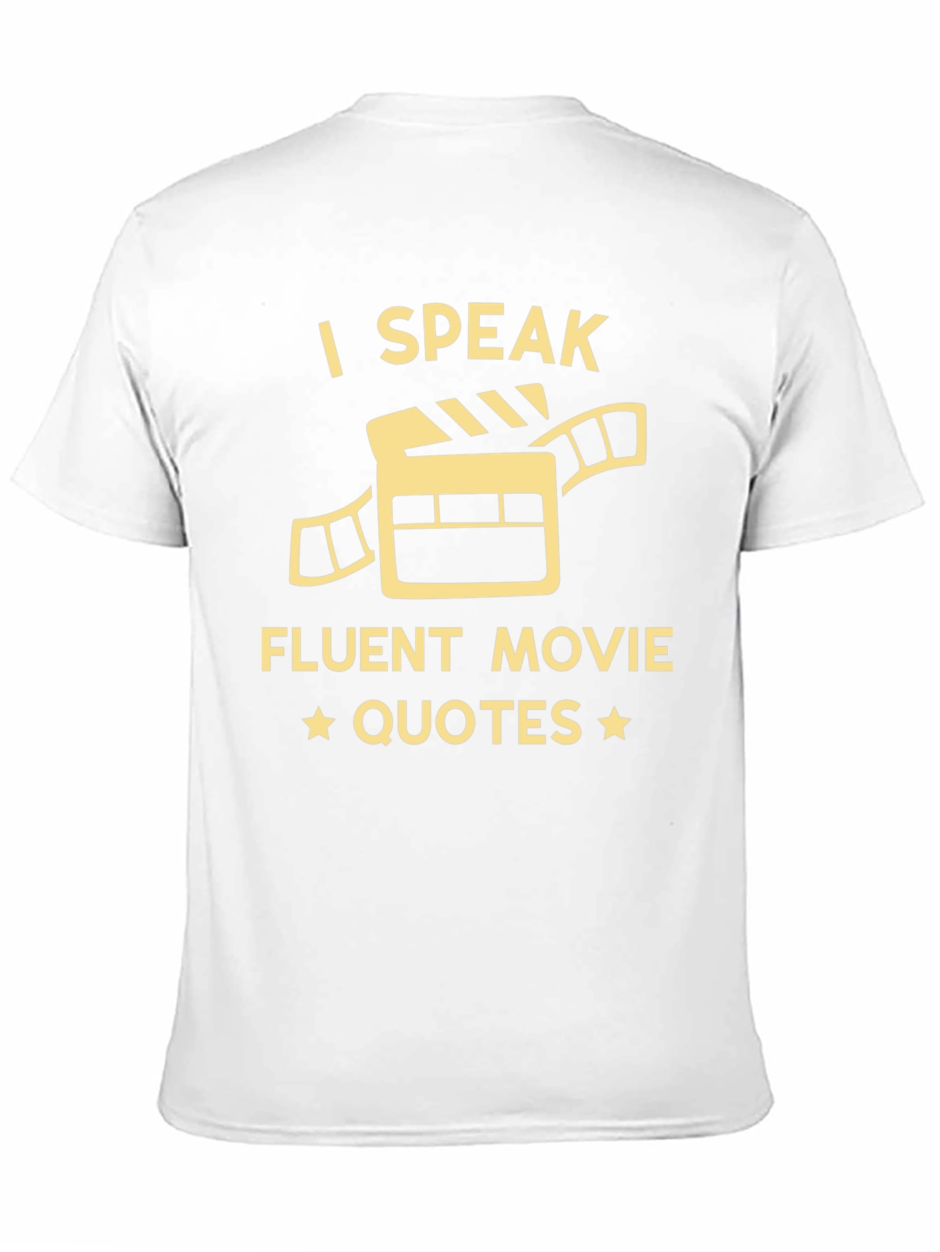 I Speak Fluent Movie Quotes Black T-Shirt