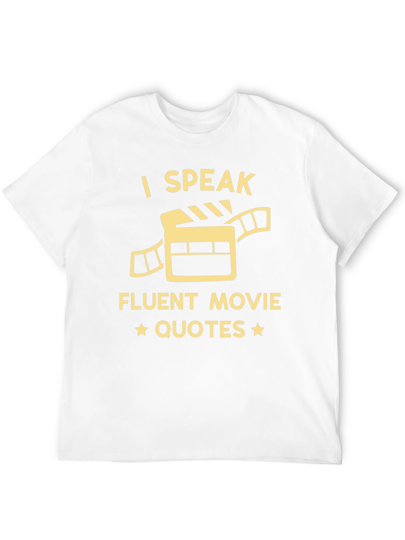 I Speak Fluent Movie Quotes Black T-Shirt