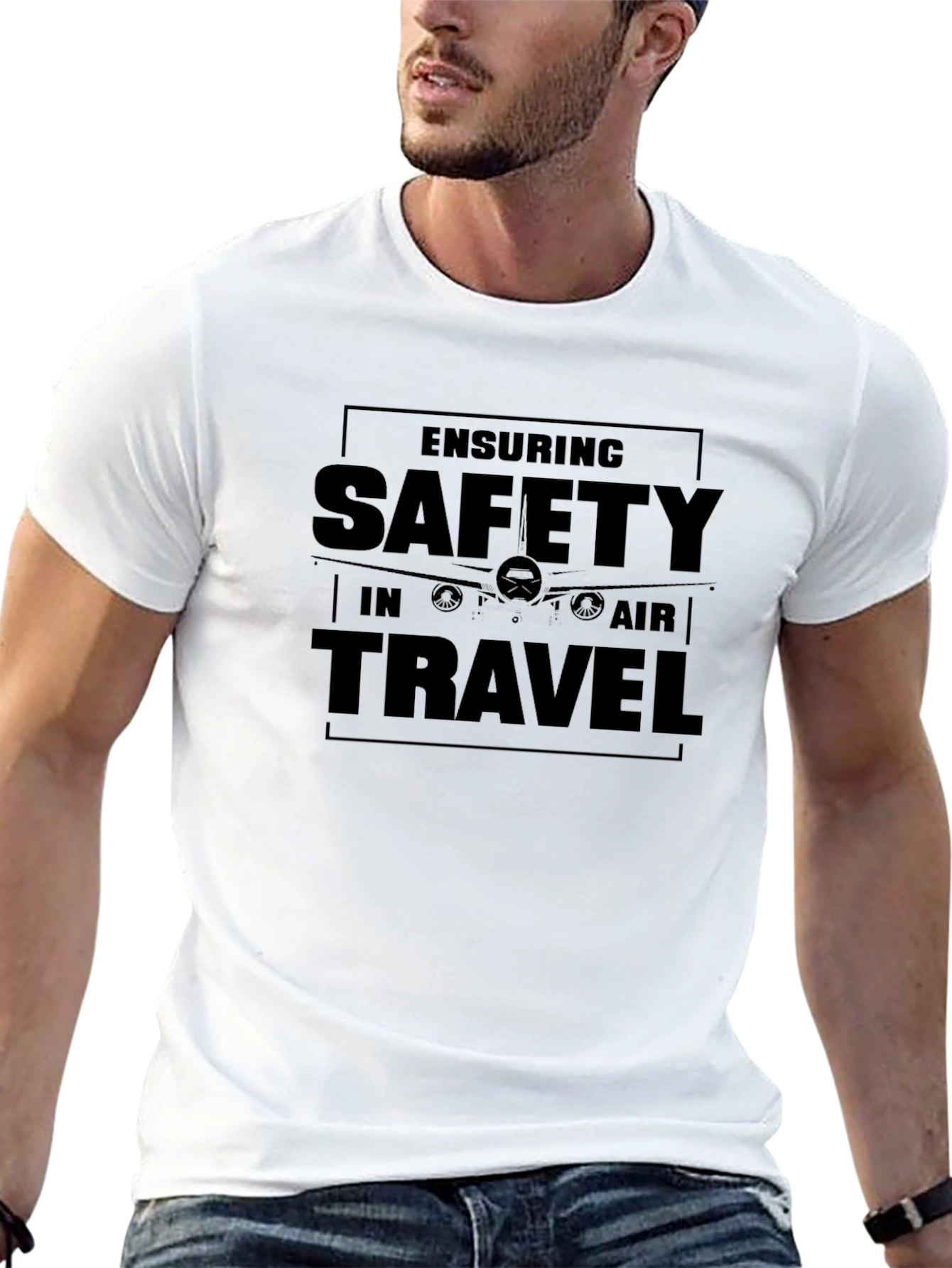 Ensuring Safety in Air Travel Graphic Tee