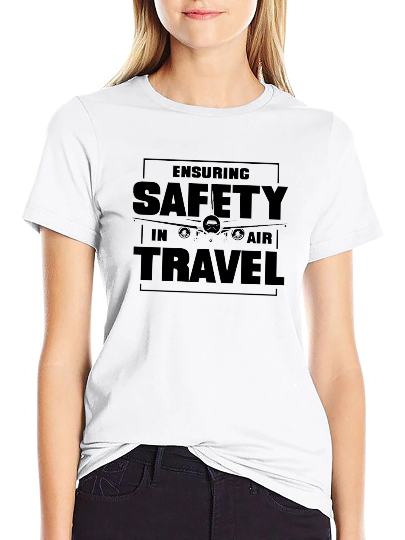 Ensuring Safety in Air Travel Graphic Tee