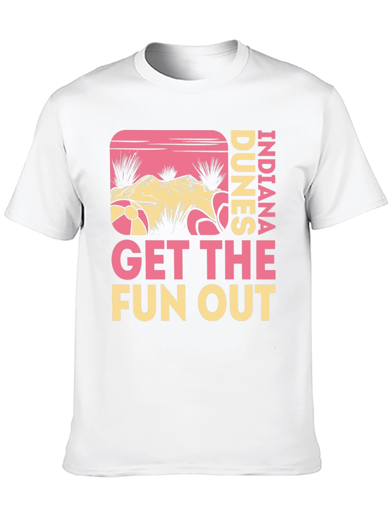 Indiana Dunes Get The Fun Out Graphic Tee