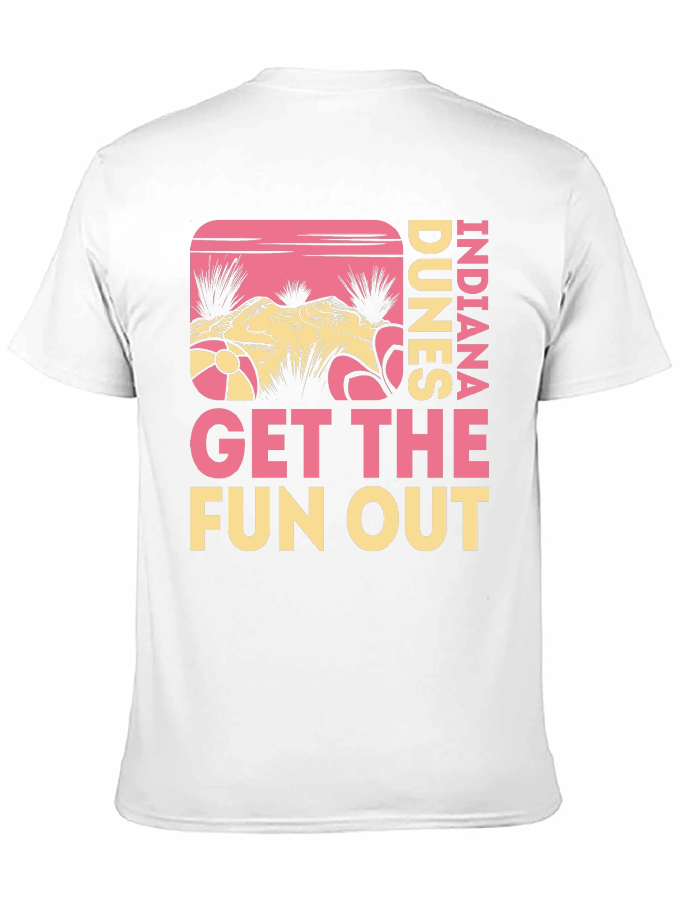 Indiana Dunes Get The Fun Out Graphic Tee