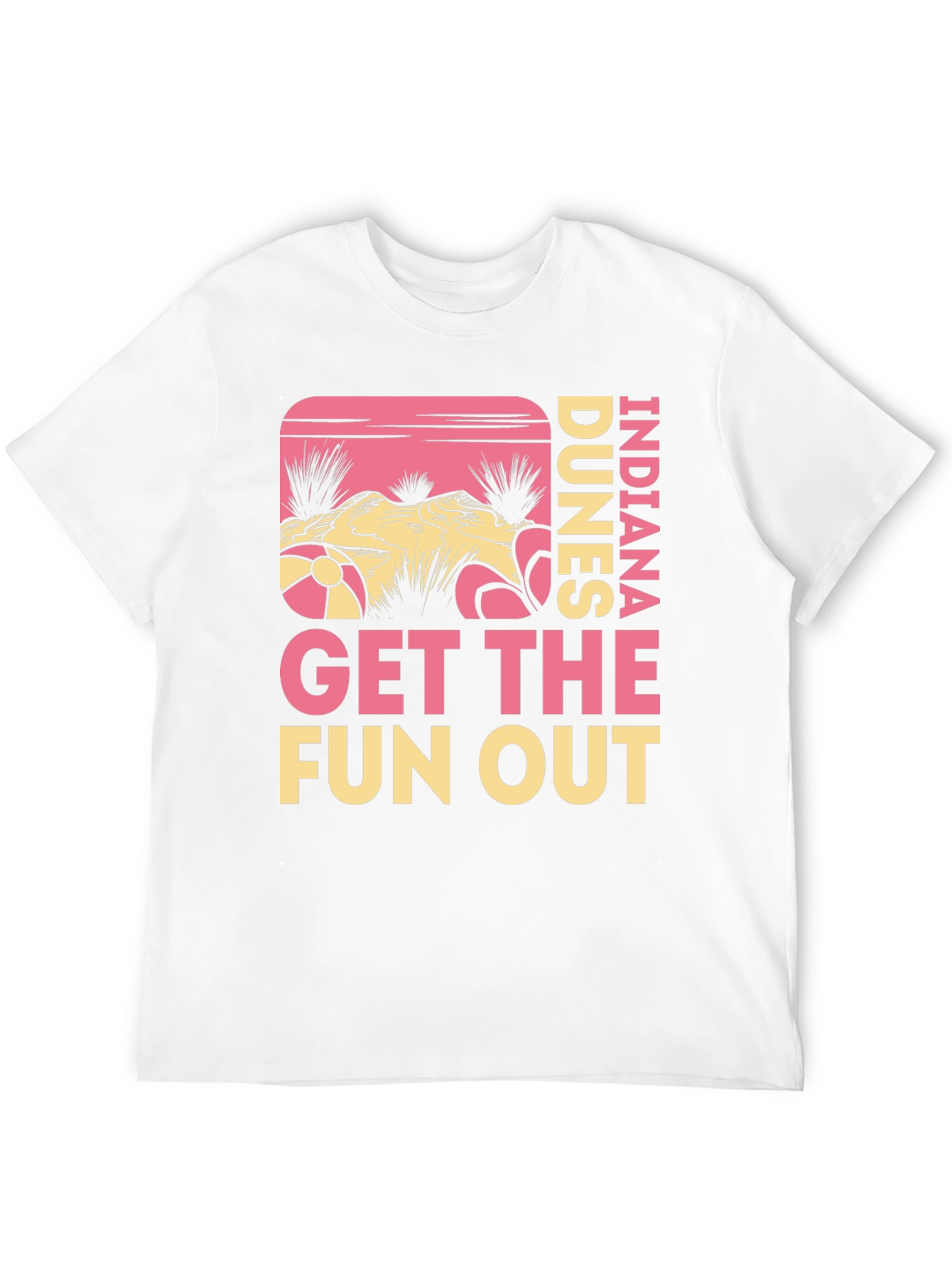 Indiana Dunes Get The Fun Out Graphic Tee