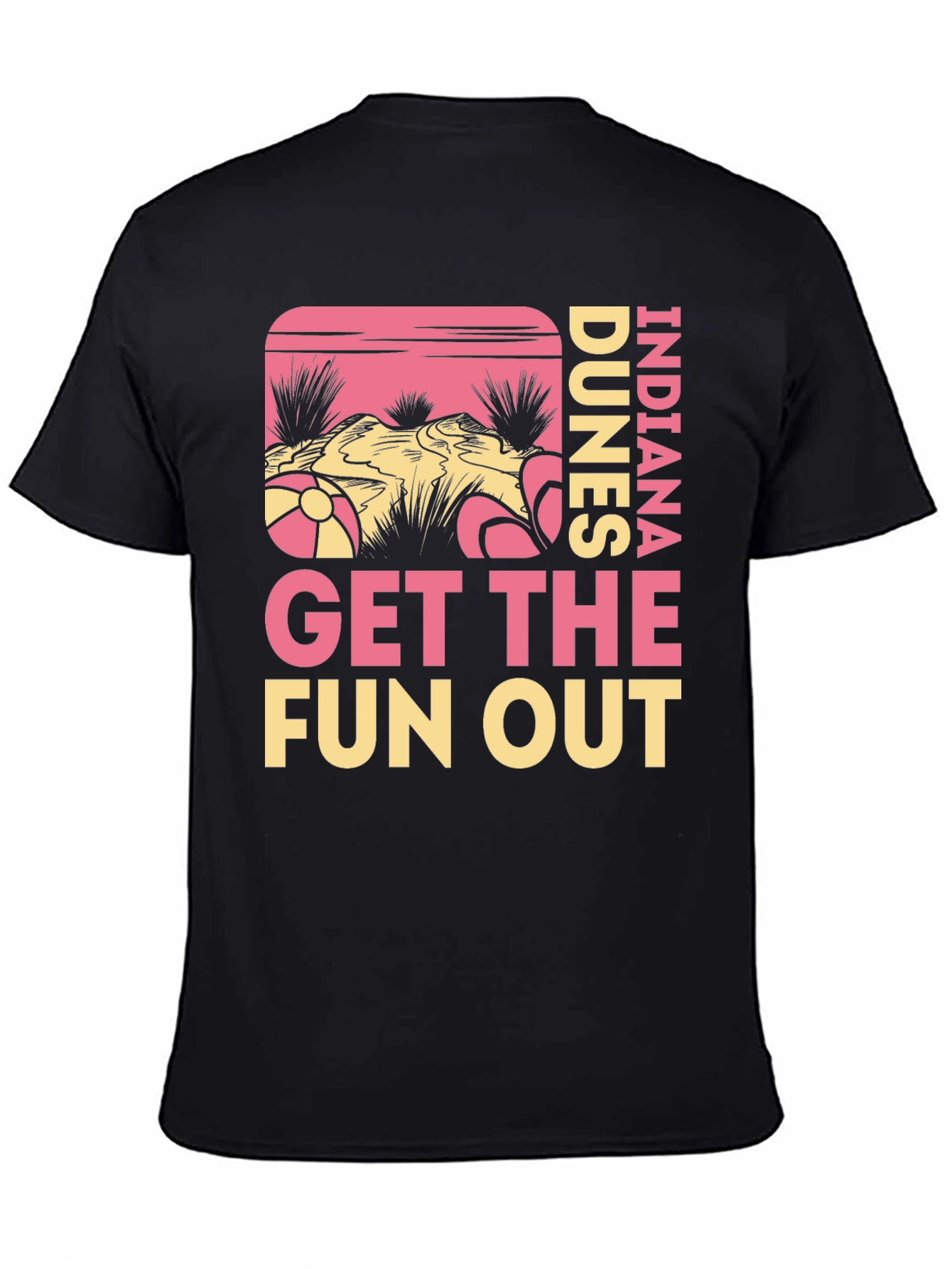 Indiana Dunes Get The Fun Out Graphic Tee