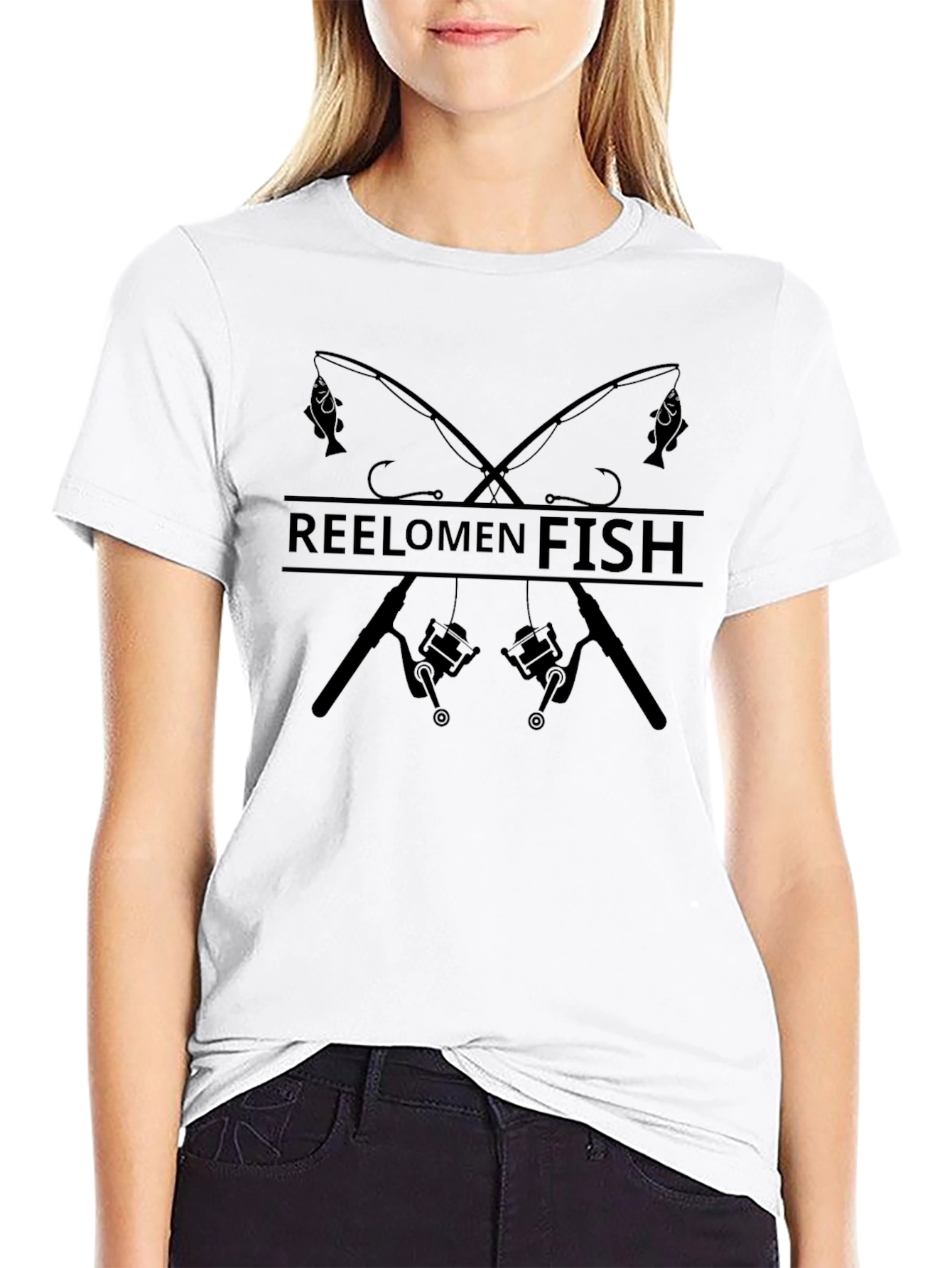Reel Men Fish Graphic Tee - Fishing Enthusiast Apparel