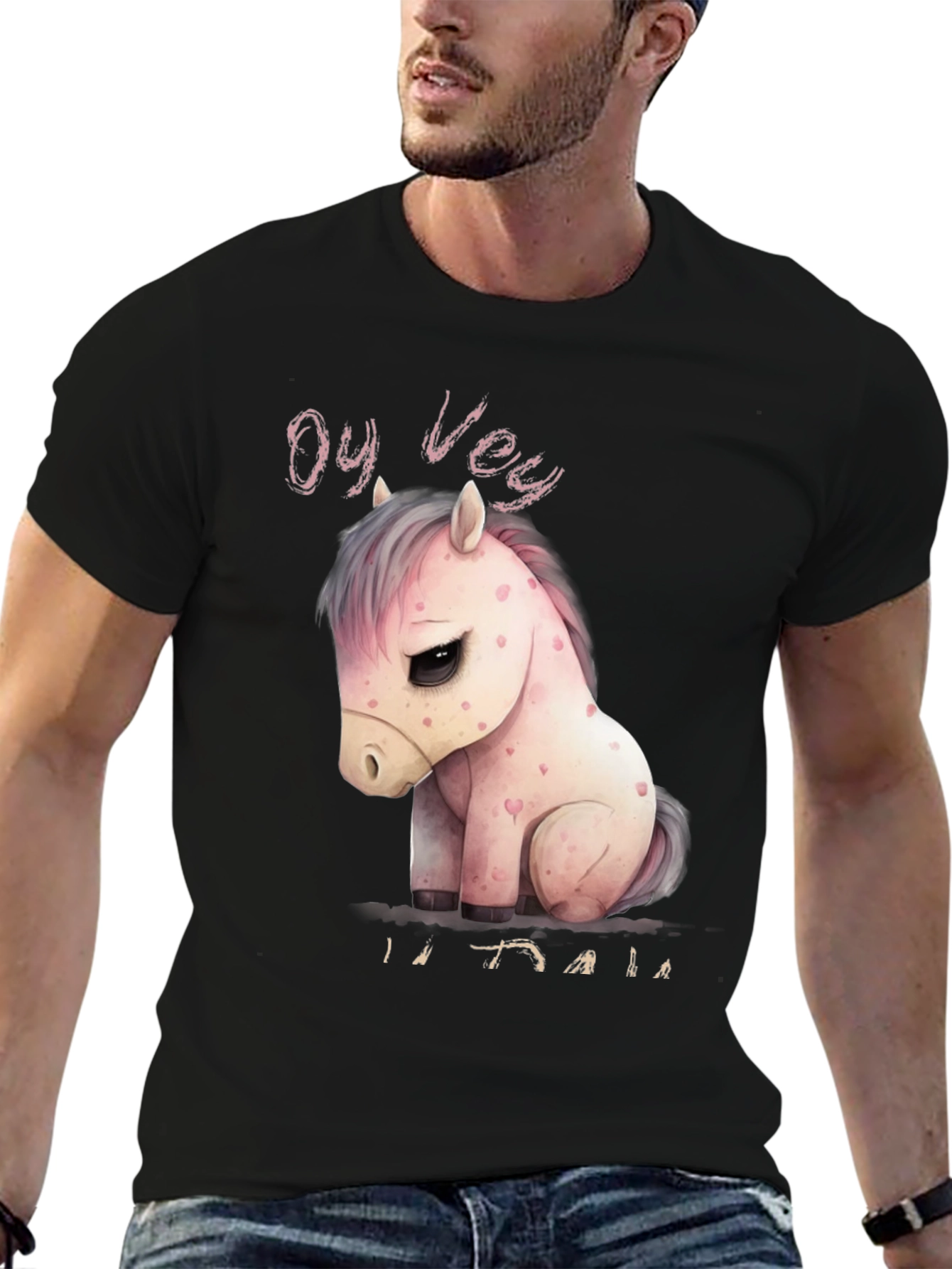 Oy Vey Little Pony Graphic Tee