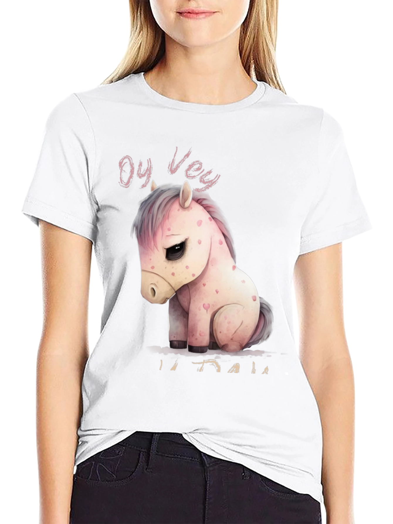 Oy Vey Little Pony Graphic Tee