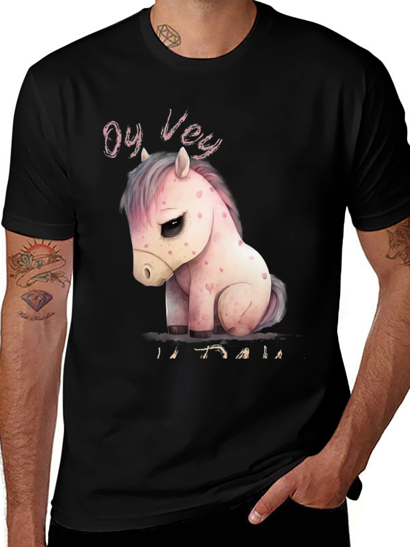 Oy Vey Little Pony Graphic Tee