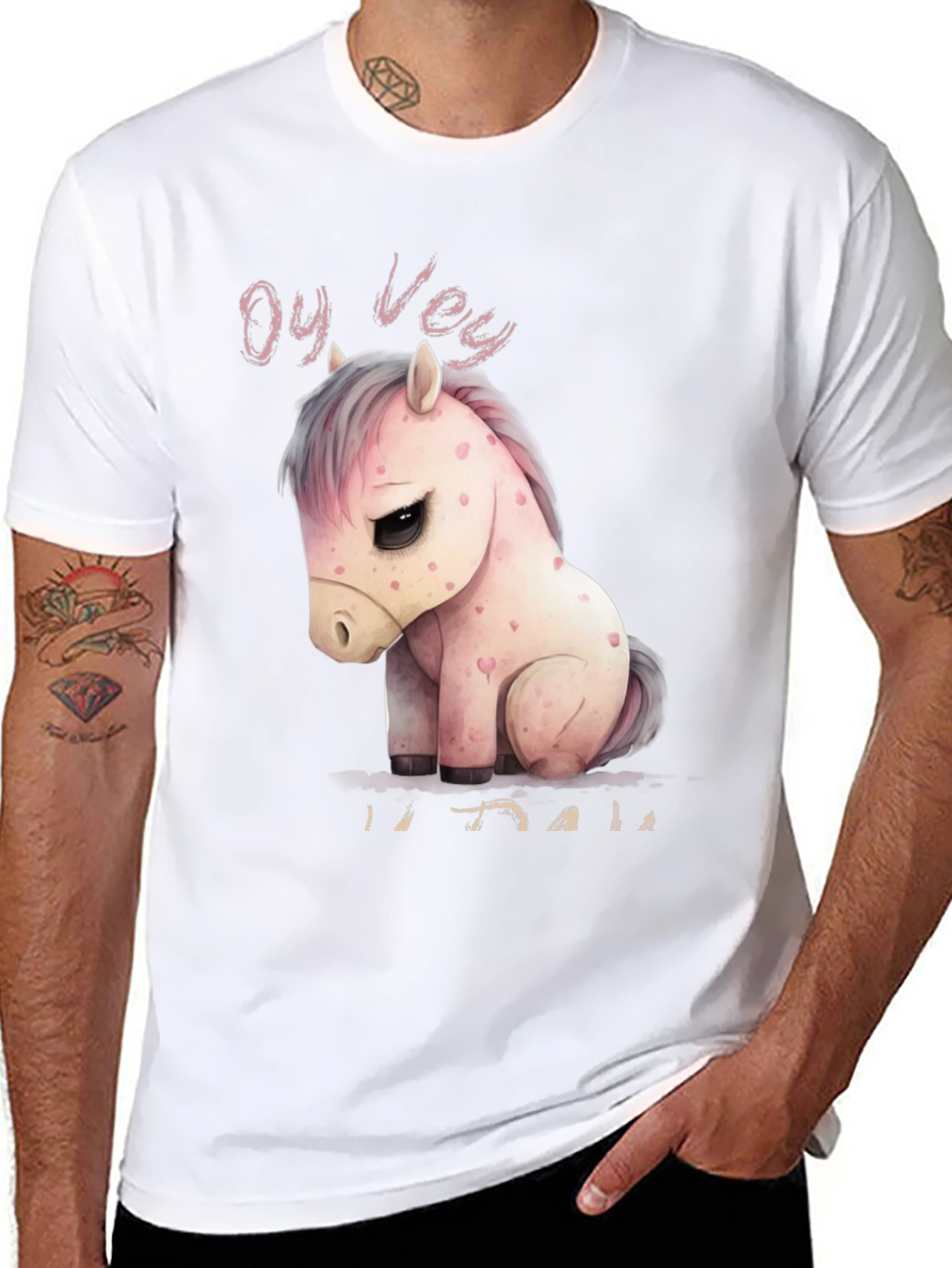 Oy Vey Little Pony Graphic Tee