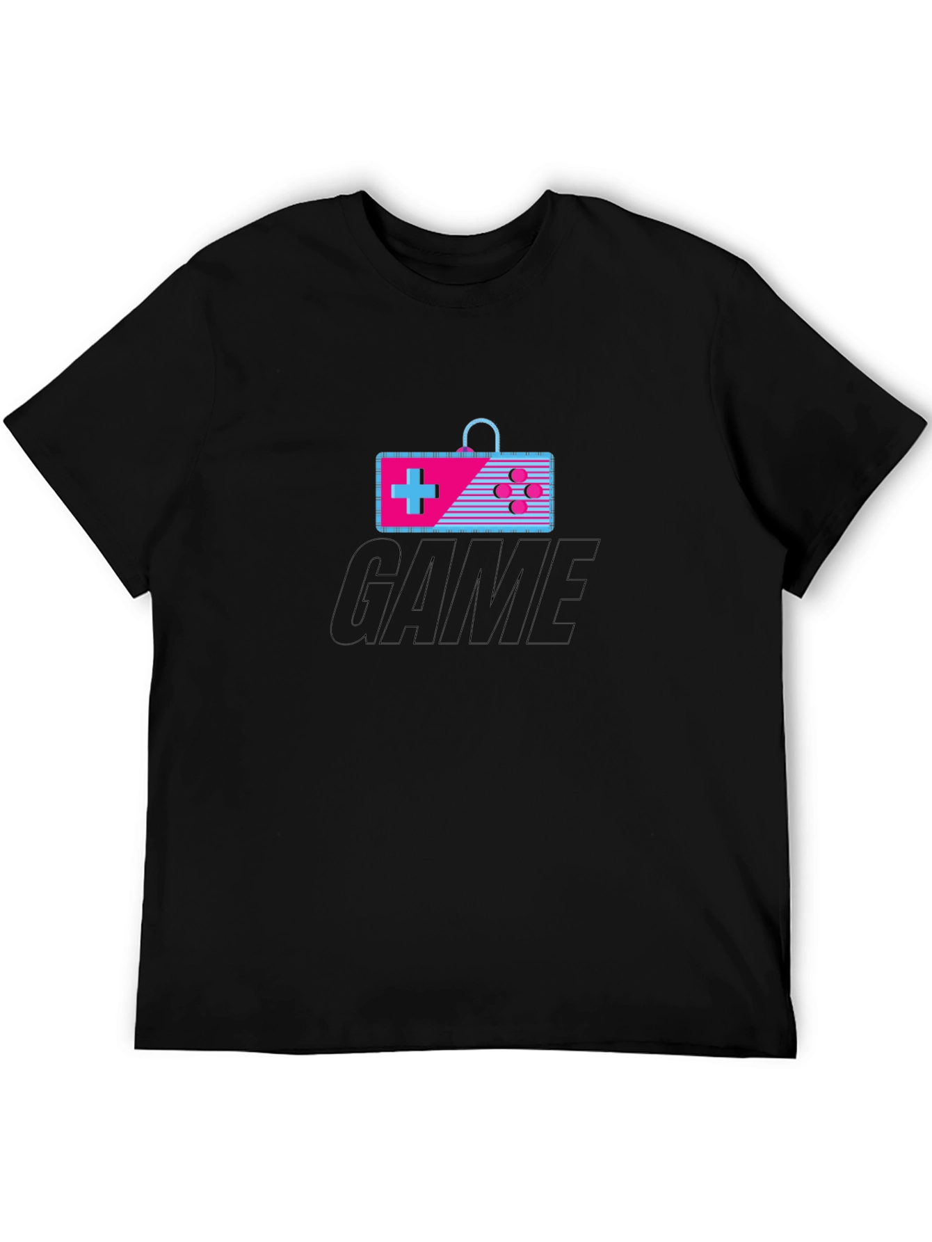 Retro Gaming T-Shirt - Black