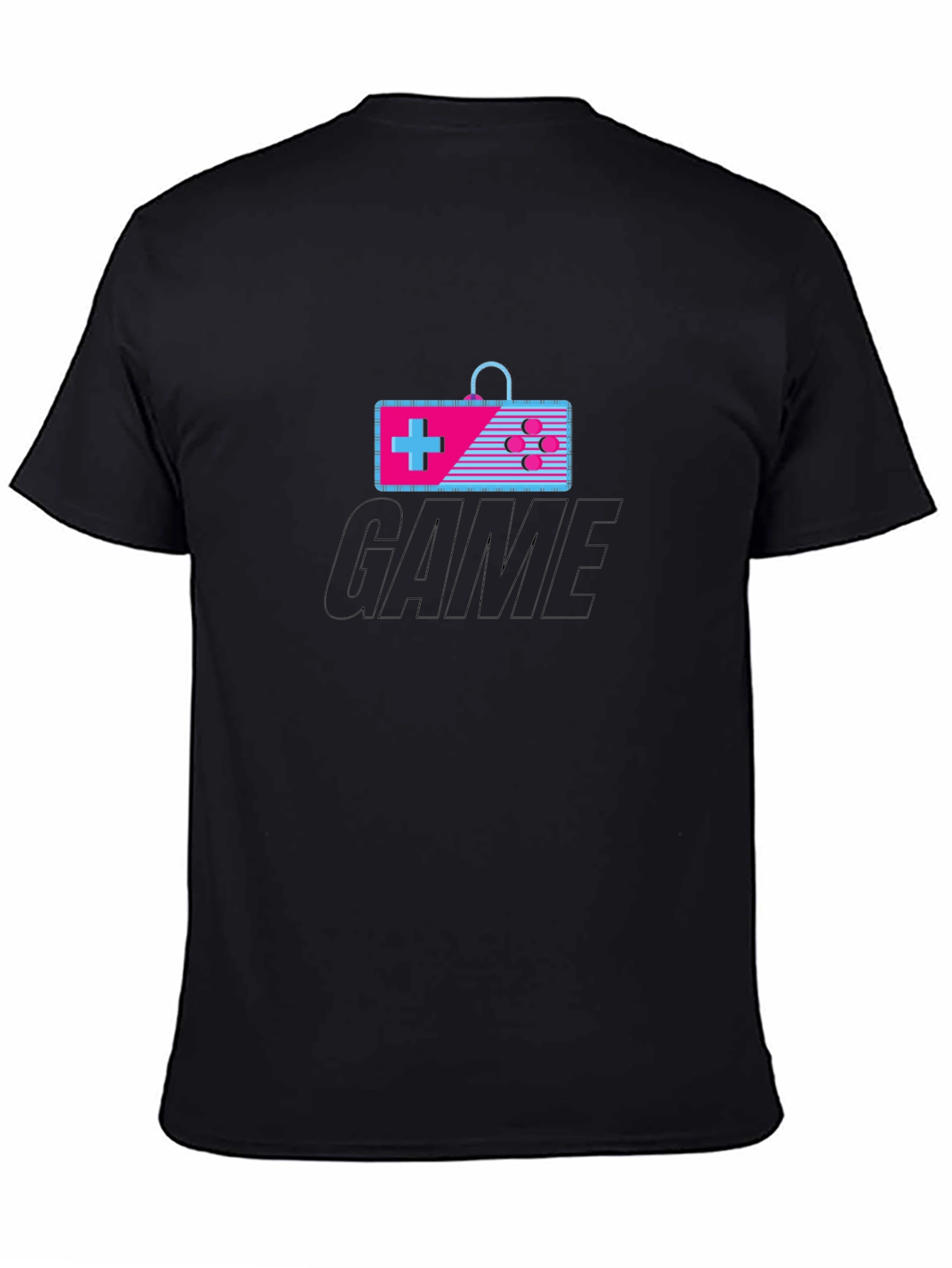 Retro Gaming T-Shirt - Black