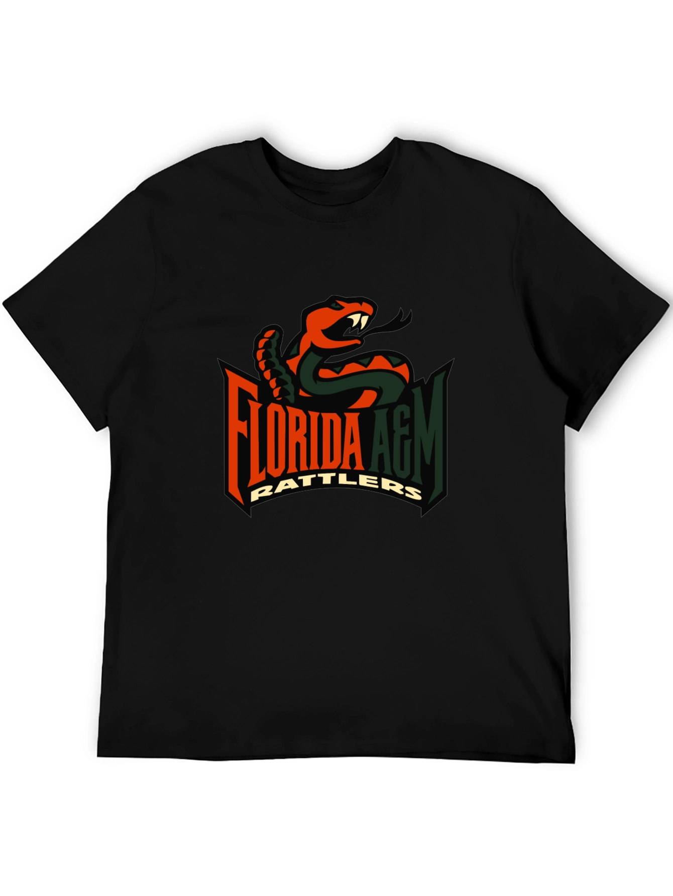 Florida A&M Rattlers Black T-Shirt
