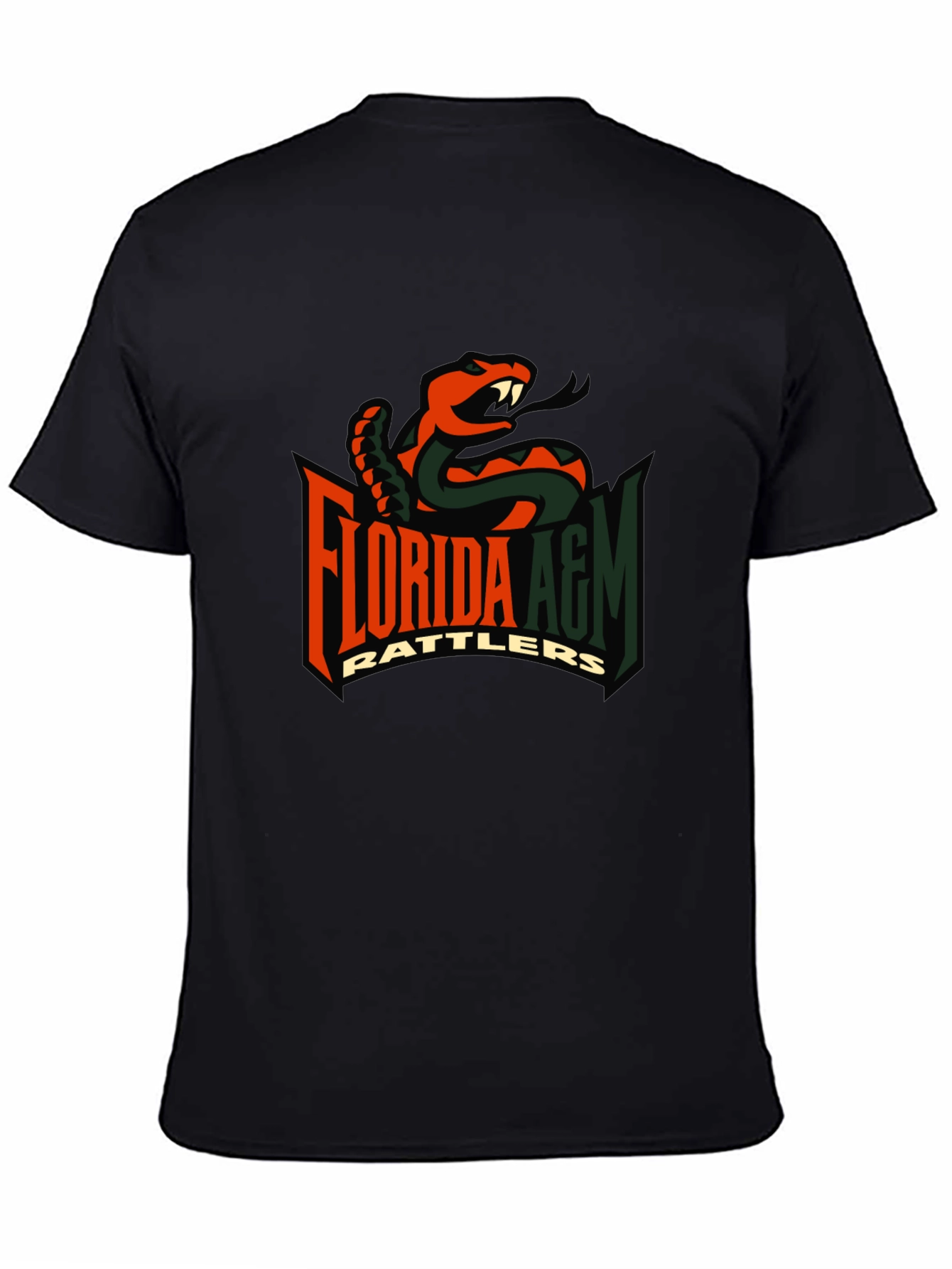Florida A&M Rattlers Black T-Shirt