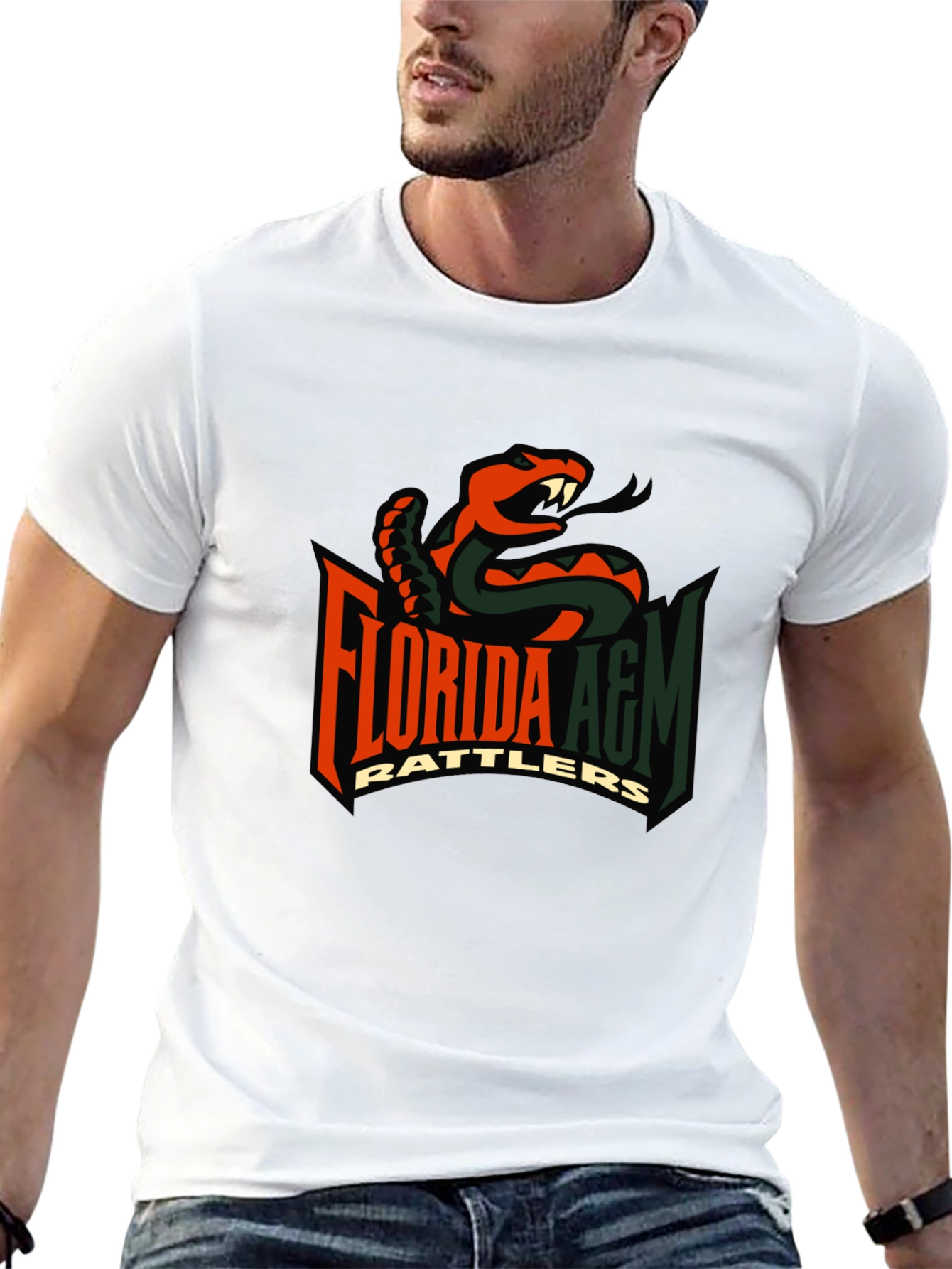 Florida A&M Rattlers Black T-Shirt